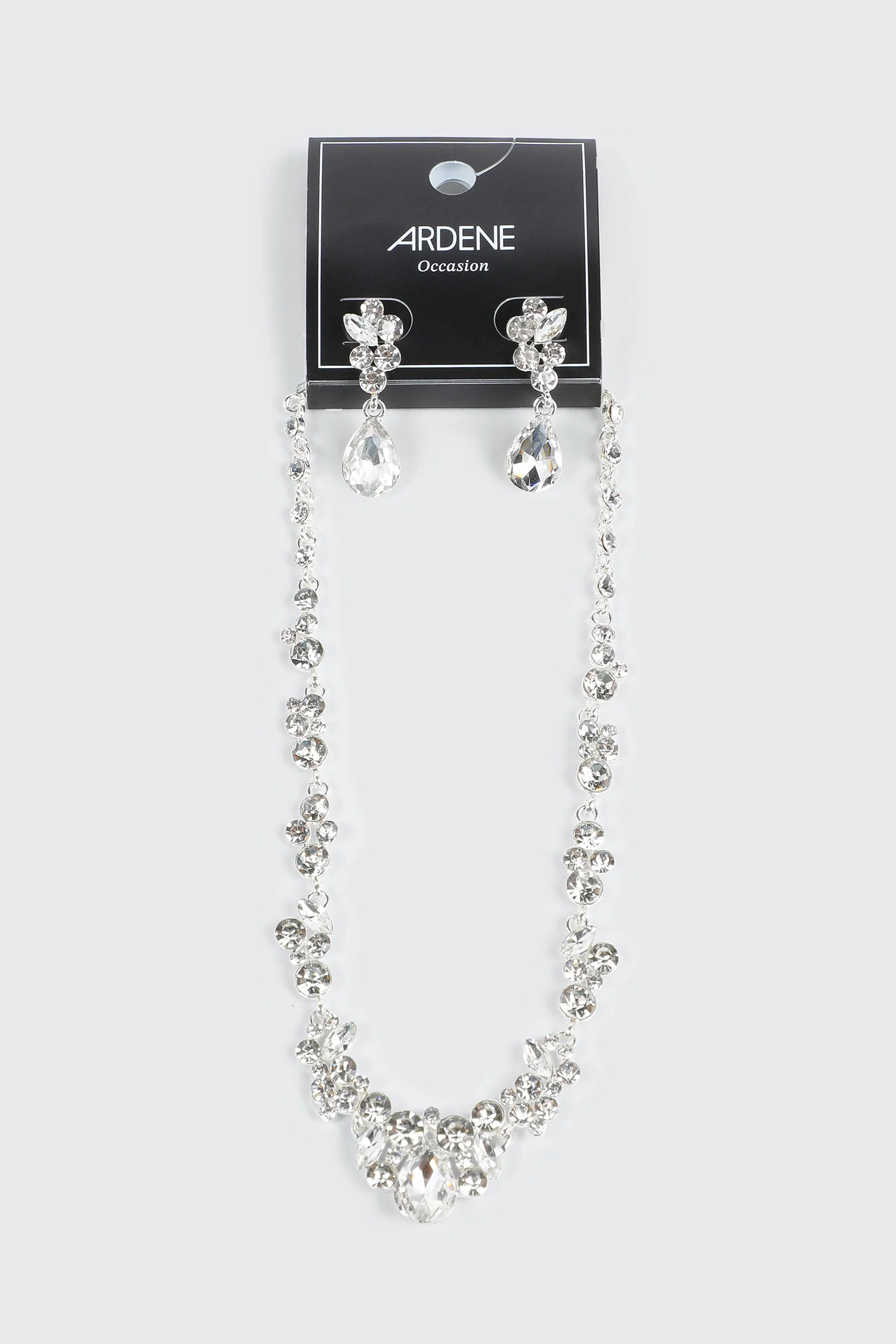 Floral Necklace and Earring Set - Image 4