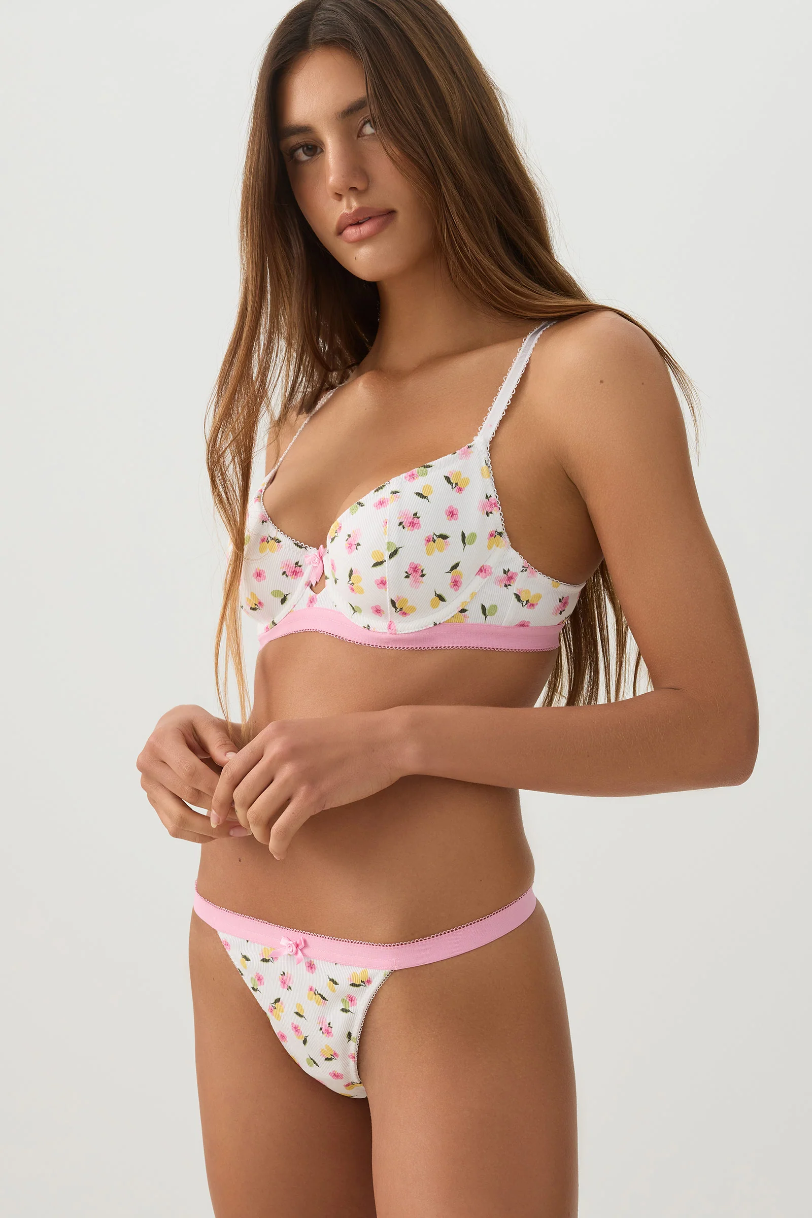 Floral Thong Panty - Image 3