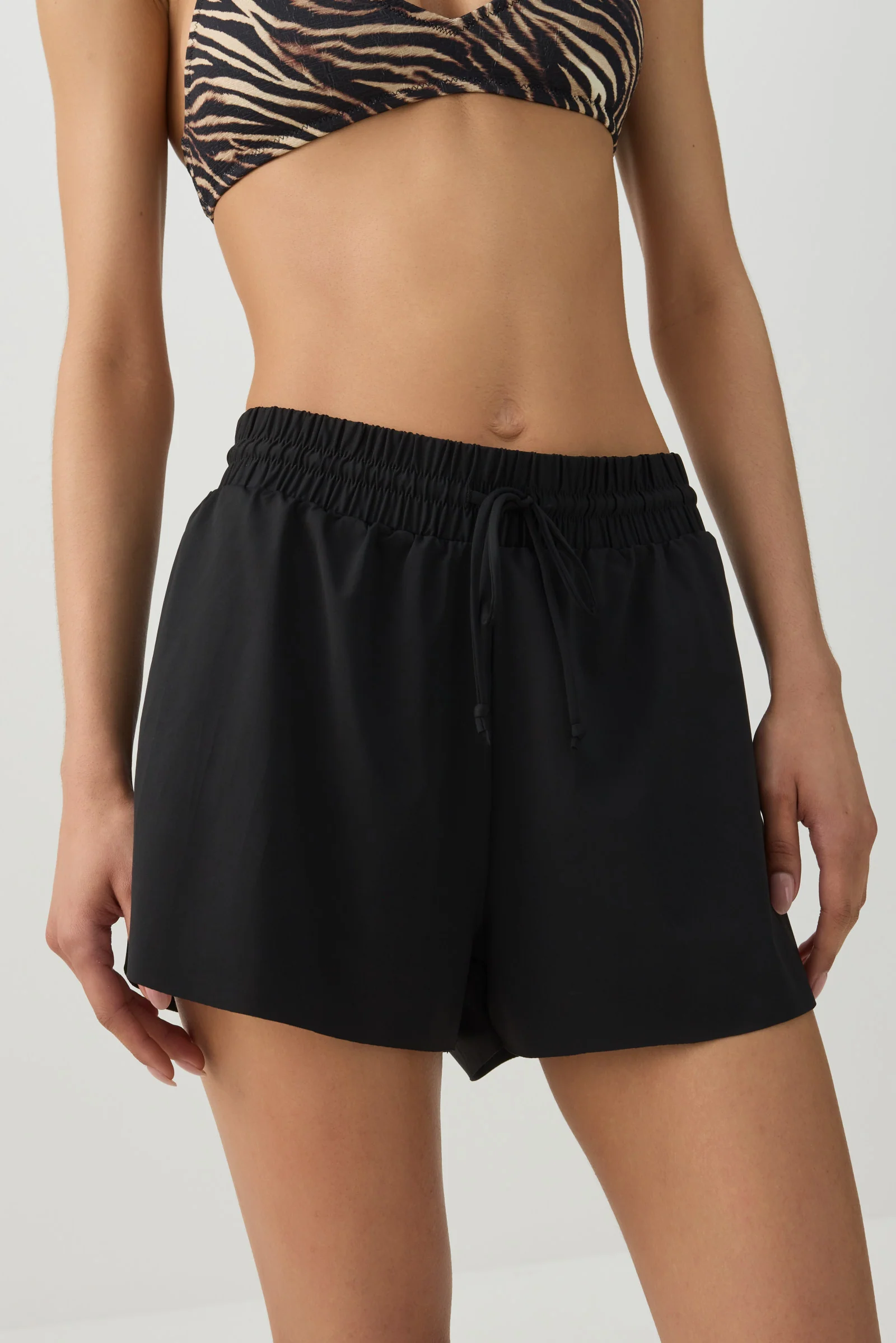 Flouncy Swim Cover Up Shorts - Image 3