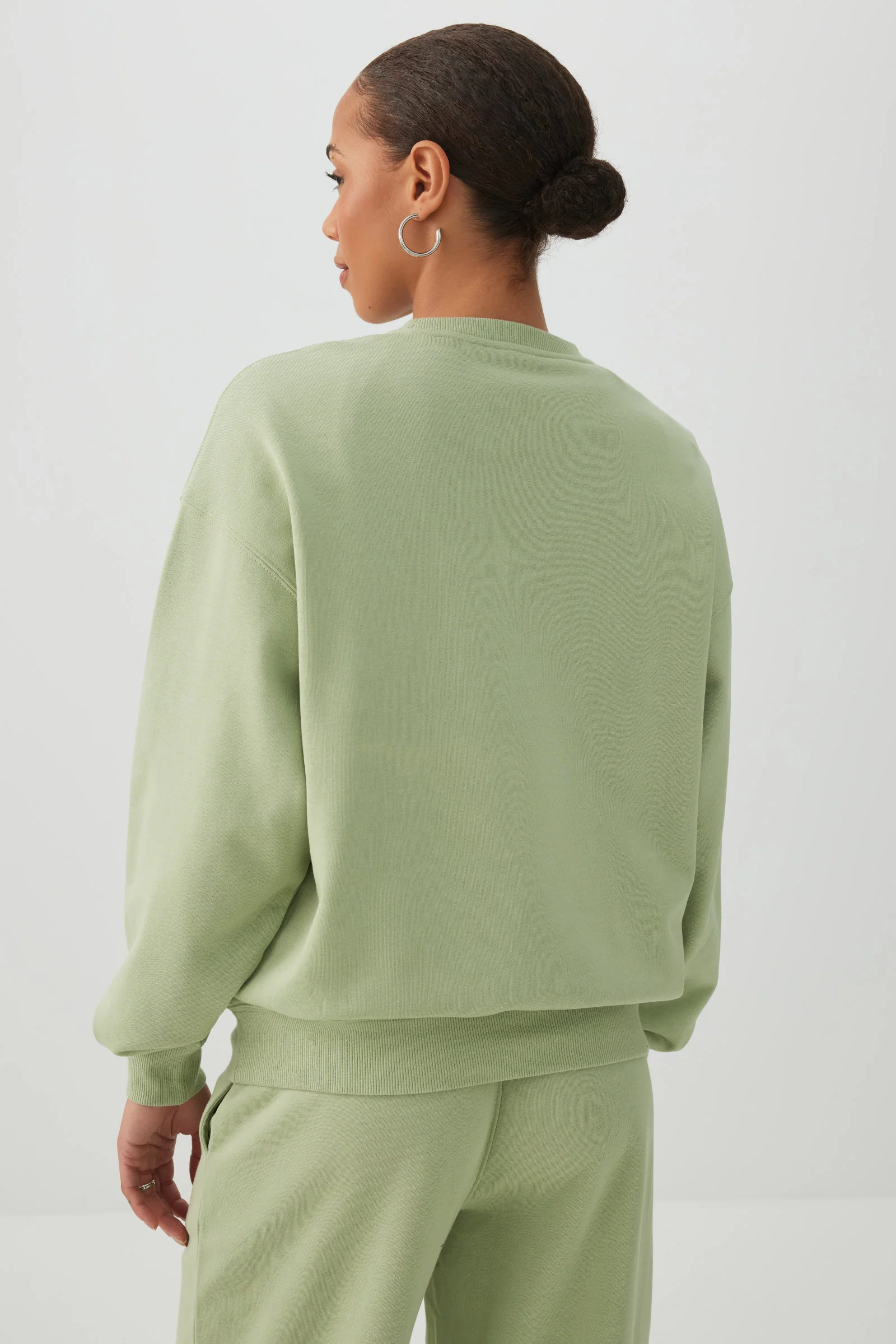 French Terry Crew Neck Sweatshirt - Image 4