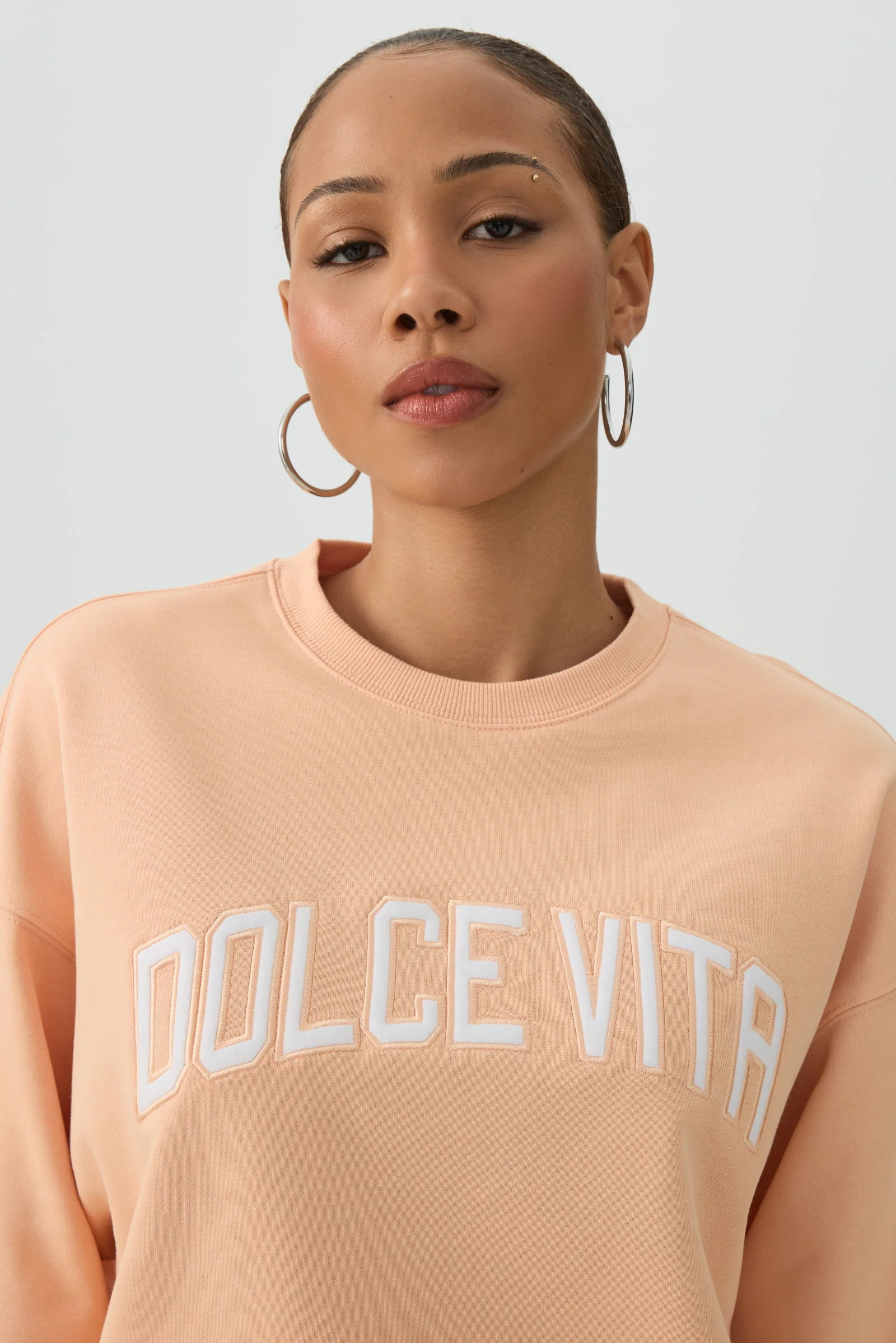 French Terry Crew Neck Sweatshirt - Image 3