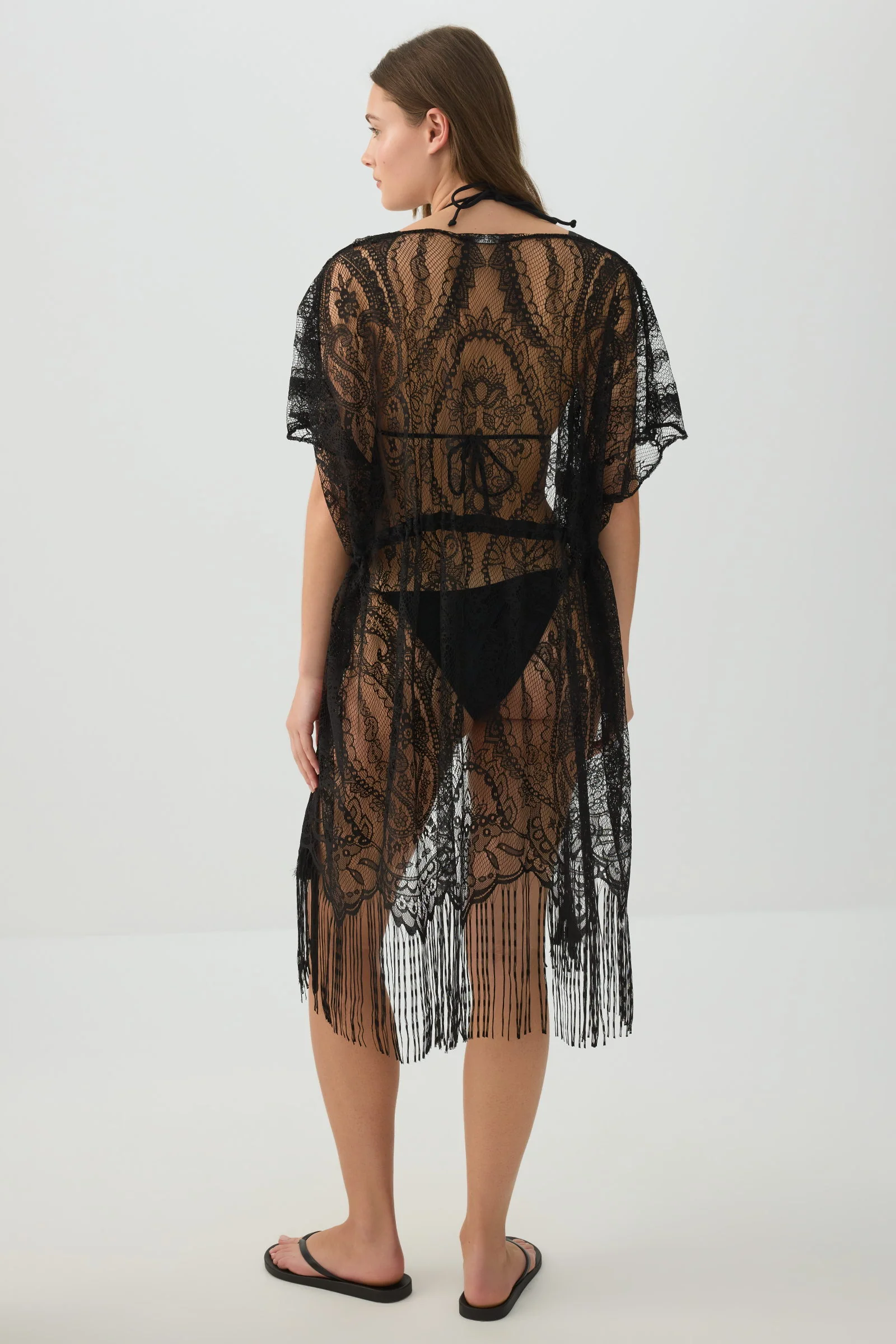 Fringe Midi Cover Up - Image 4