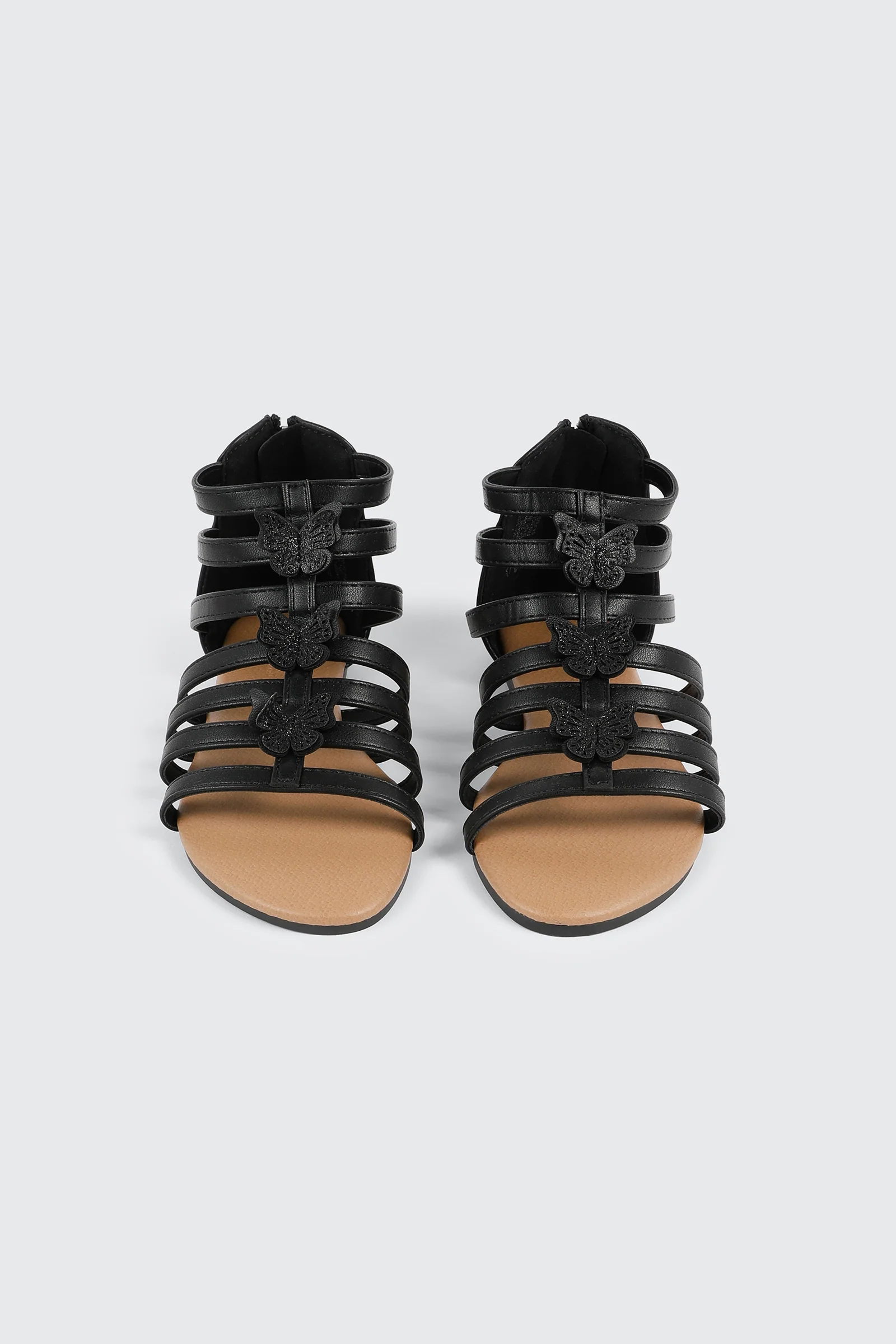 Glitter Butterfly Gladiator Sandals - Image 4