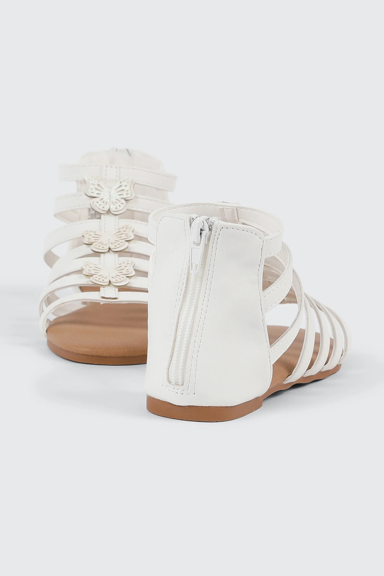 Glitter Butterfly Gladiator Sandals - Image 3