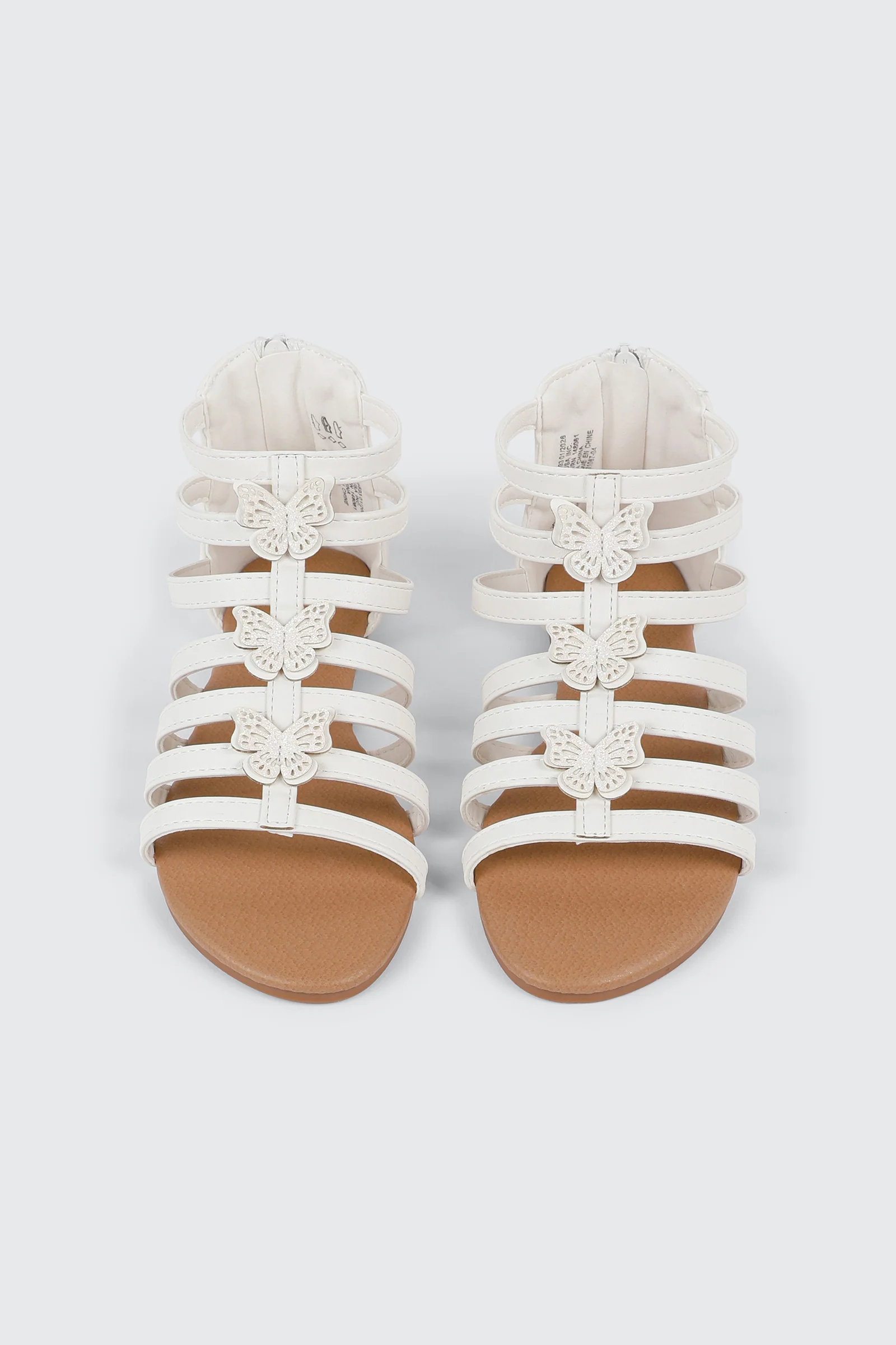 Glitter Butterfly Gladiator Sandals - Image 4