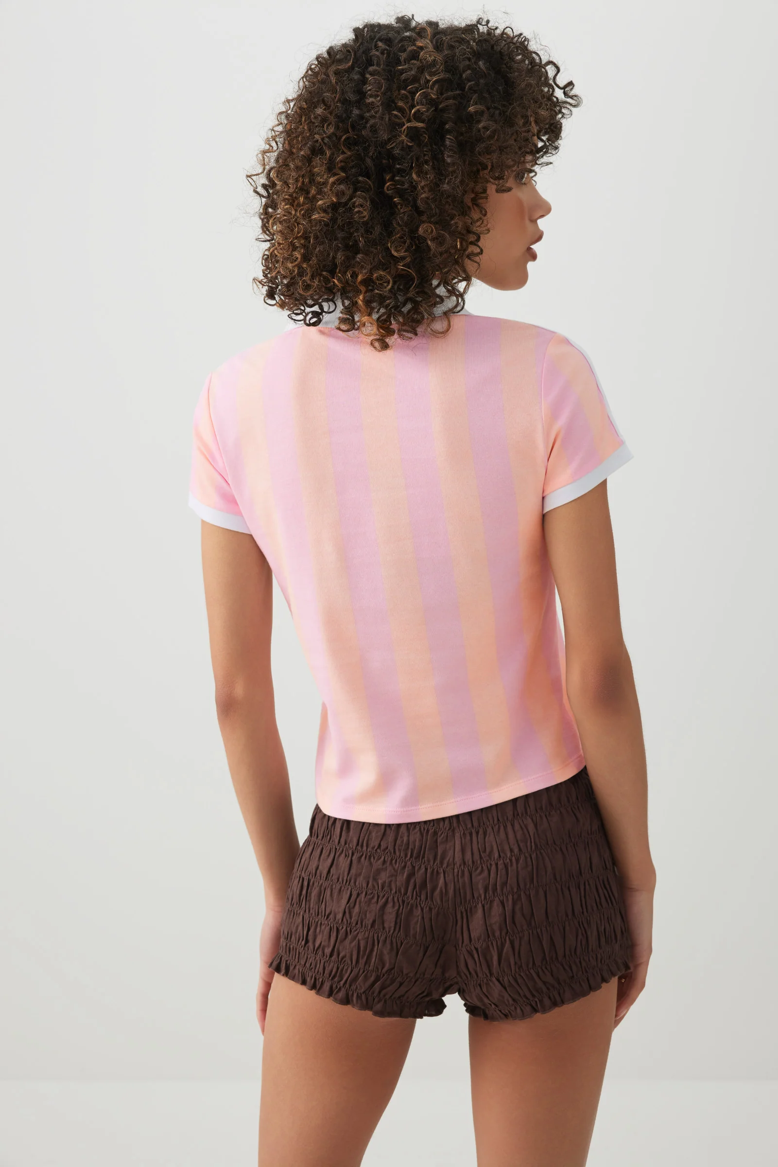 Graphic Johnny Collar Polo Shirt - Image 4