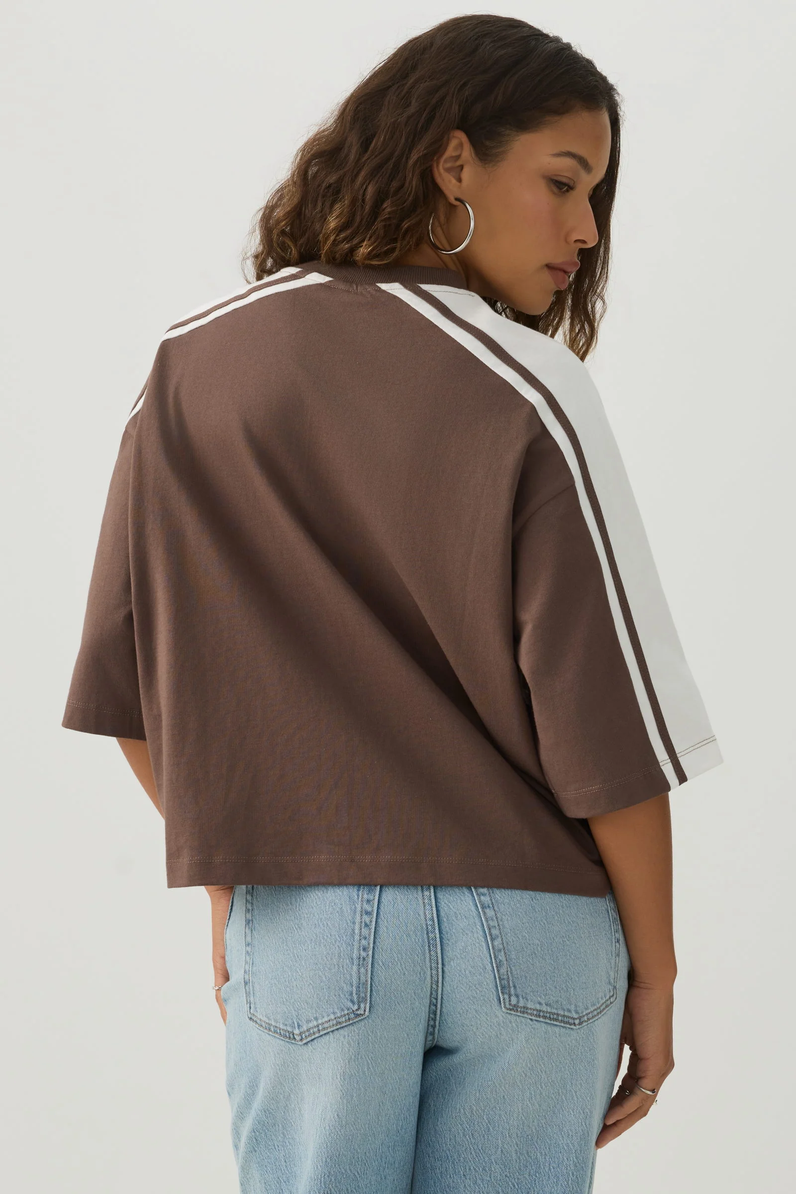 Graphic Print Boxy T-Shirt - Image 4