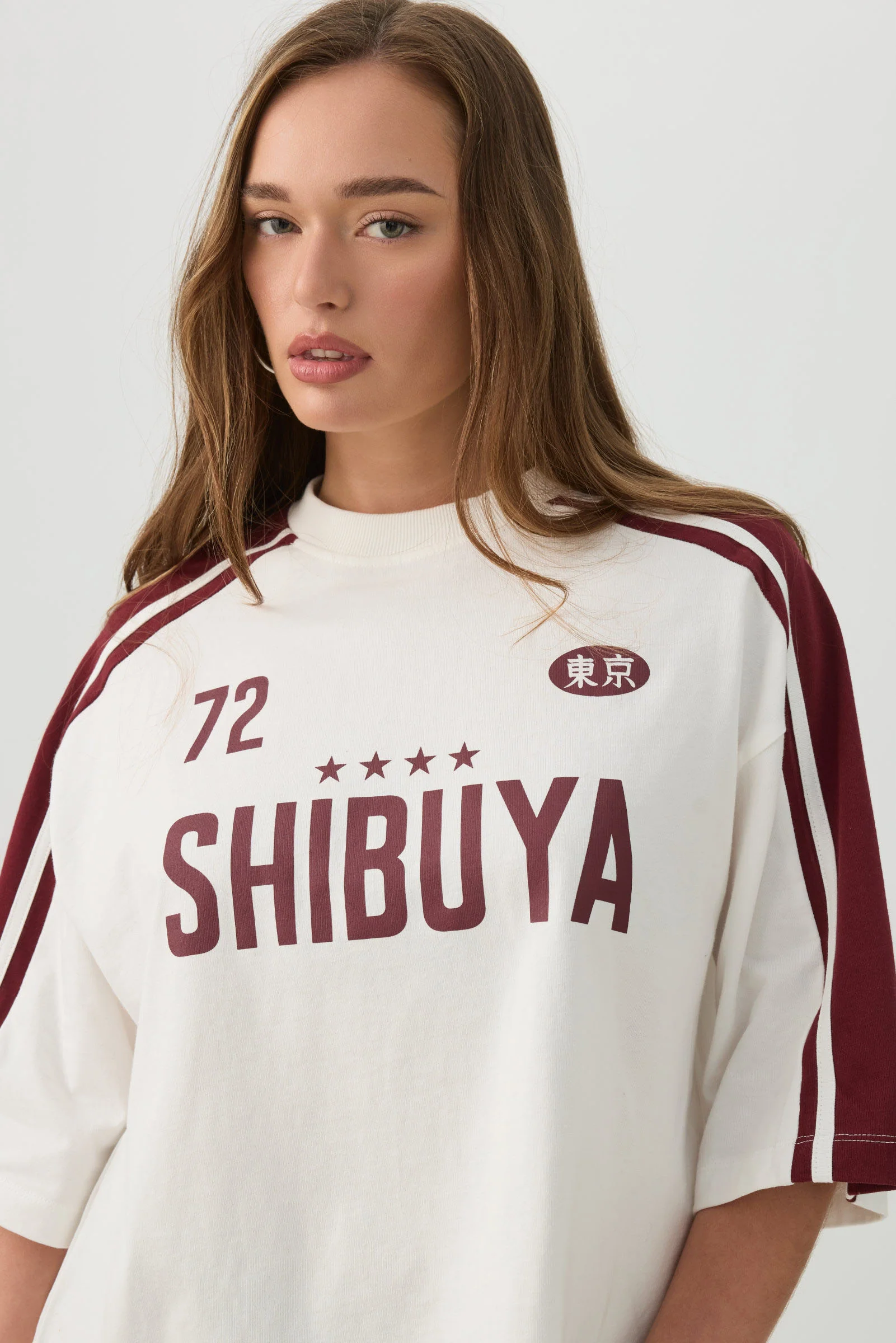 Graphic Print Boxy T-Shirt - Image 2