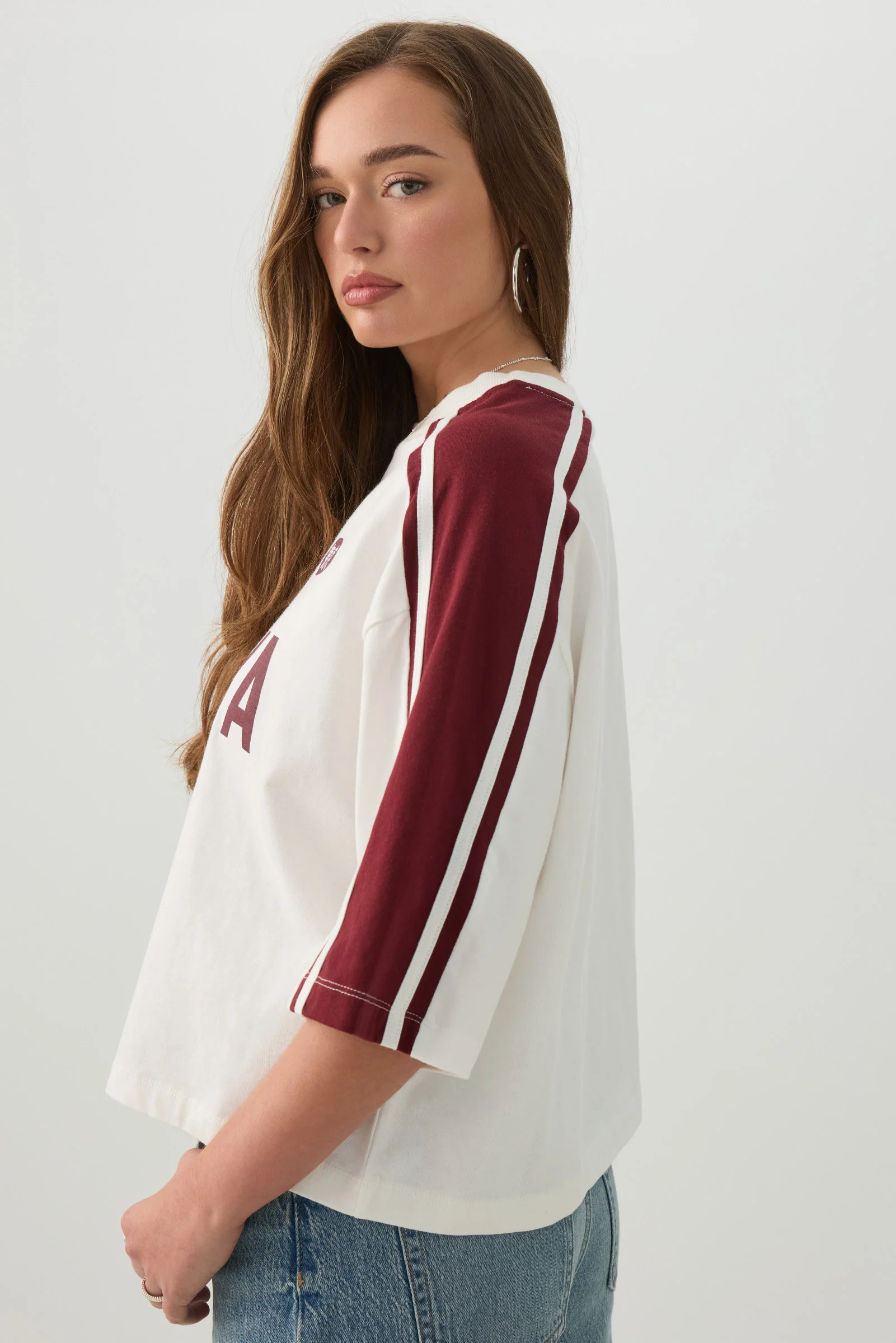Graphic Print Boxy T-Shirt - Image 4