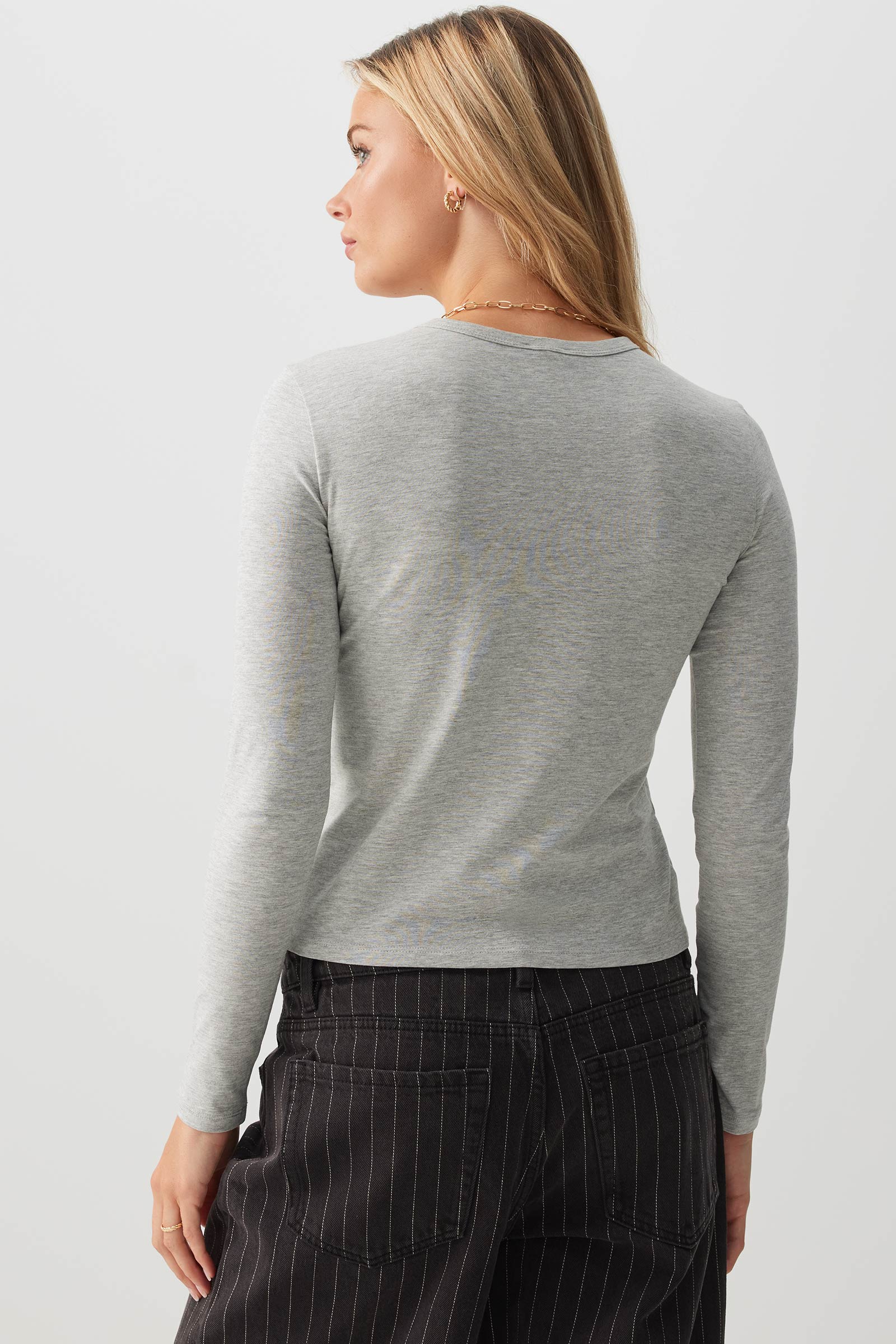 Graphic Short Long Sleeve T-Shirt - Image 4