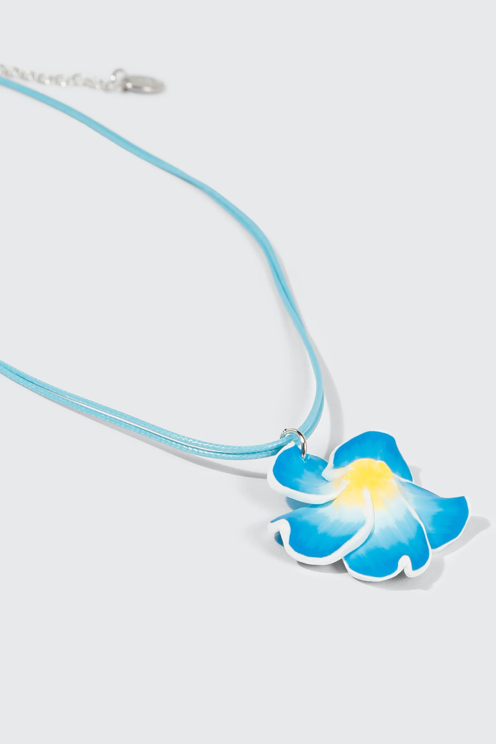 Hibiscus Pendant Necklace - Image 2