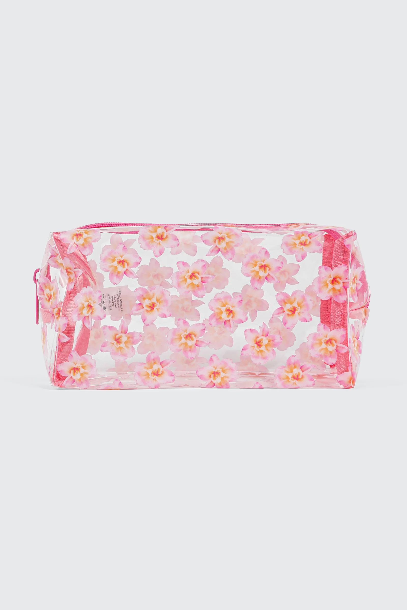 Hibiscus Print Cosmetic Bag - Image 2