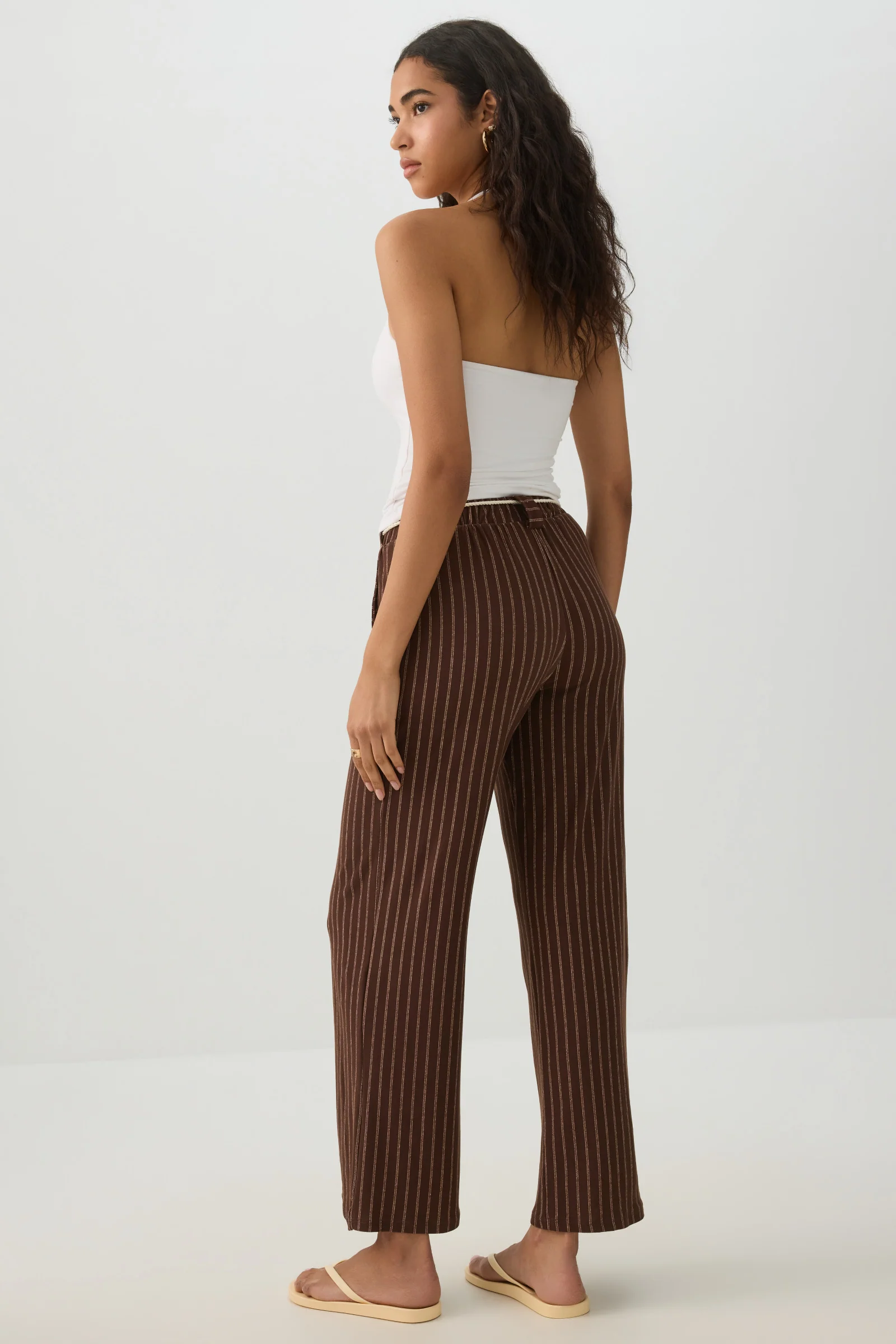 High Rise Ultra Soft Knit Pants - Image 4