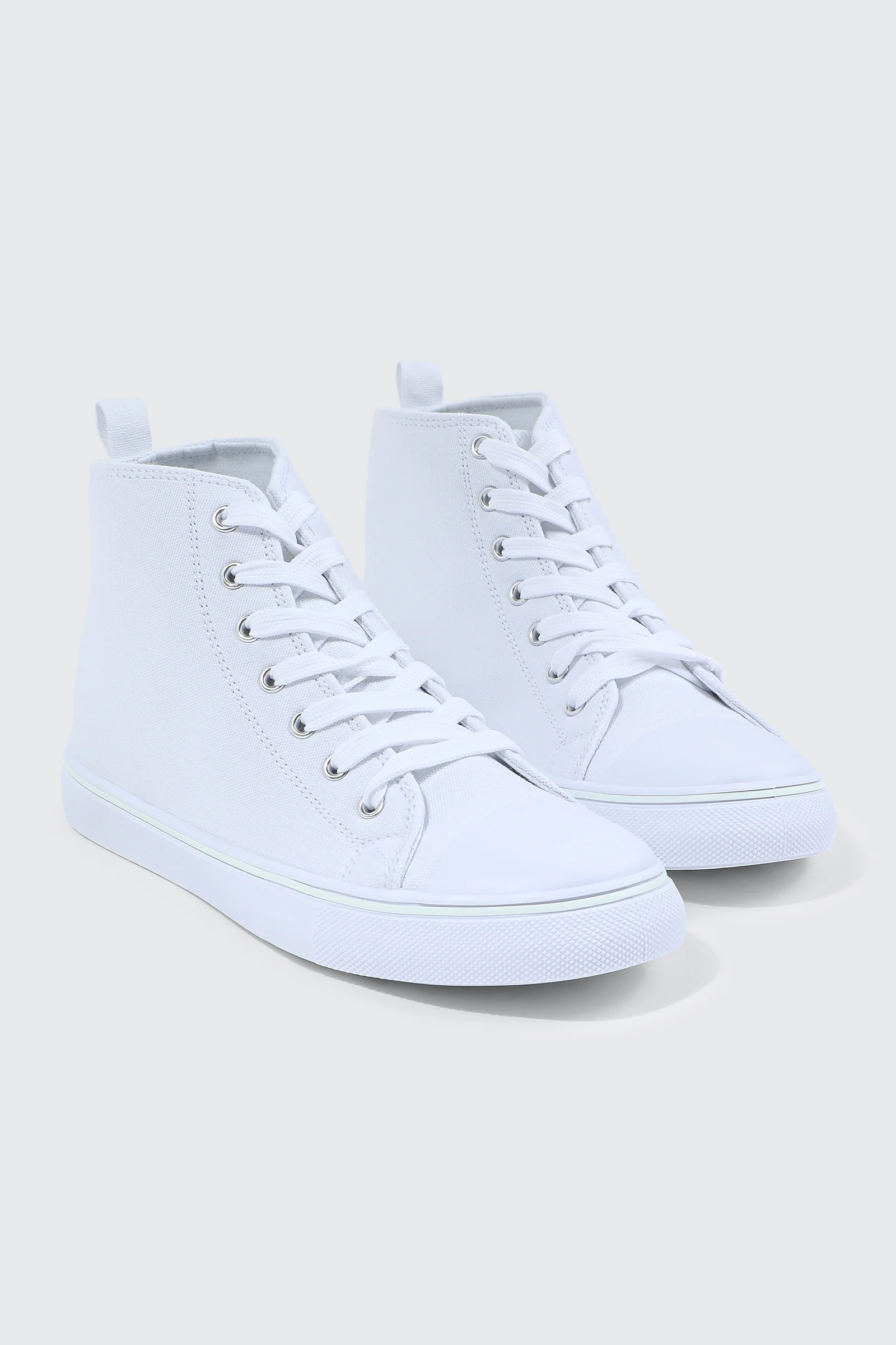 High Top Toe Cap Sneakers - Image 2