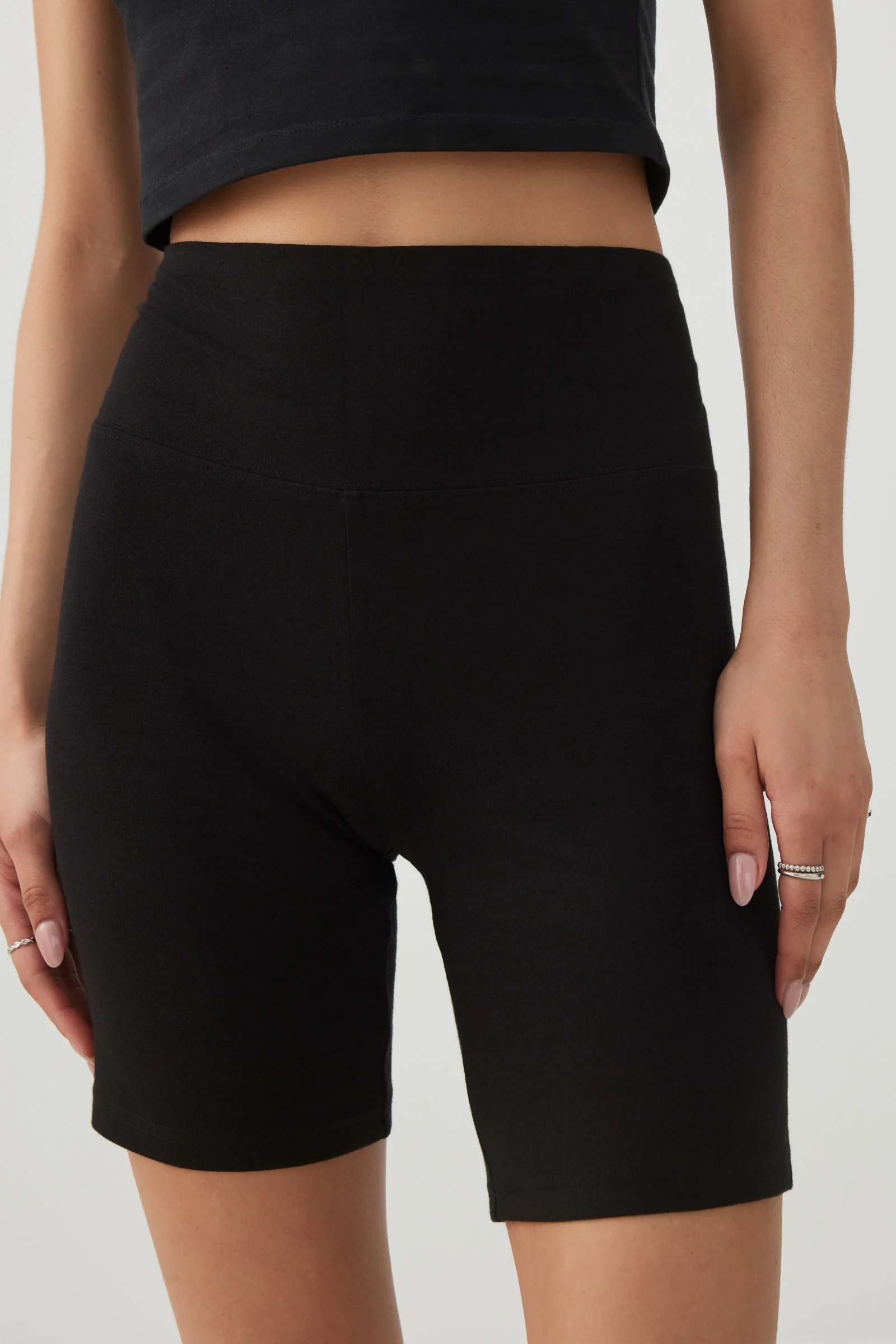High-Waisted Biker Shorts - Image 3