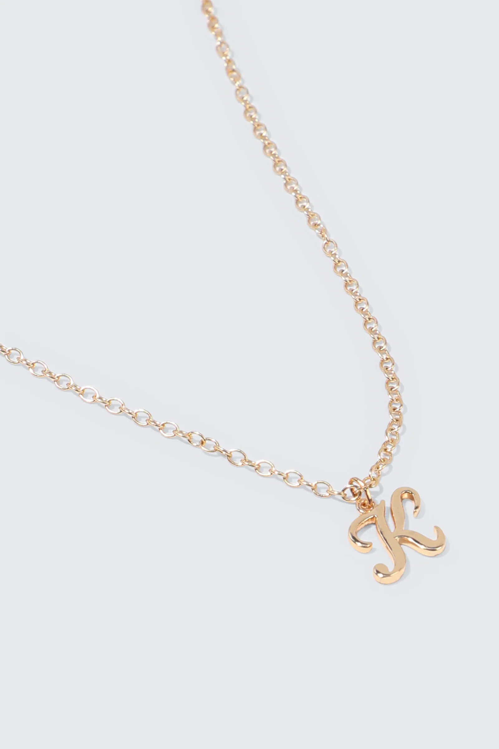 Initial K Necklace - Image 2