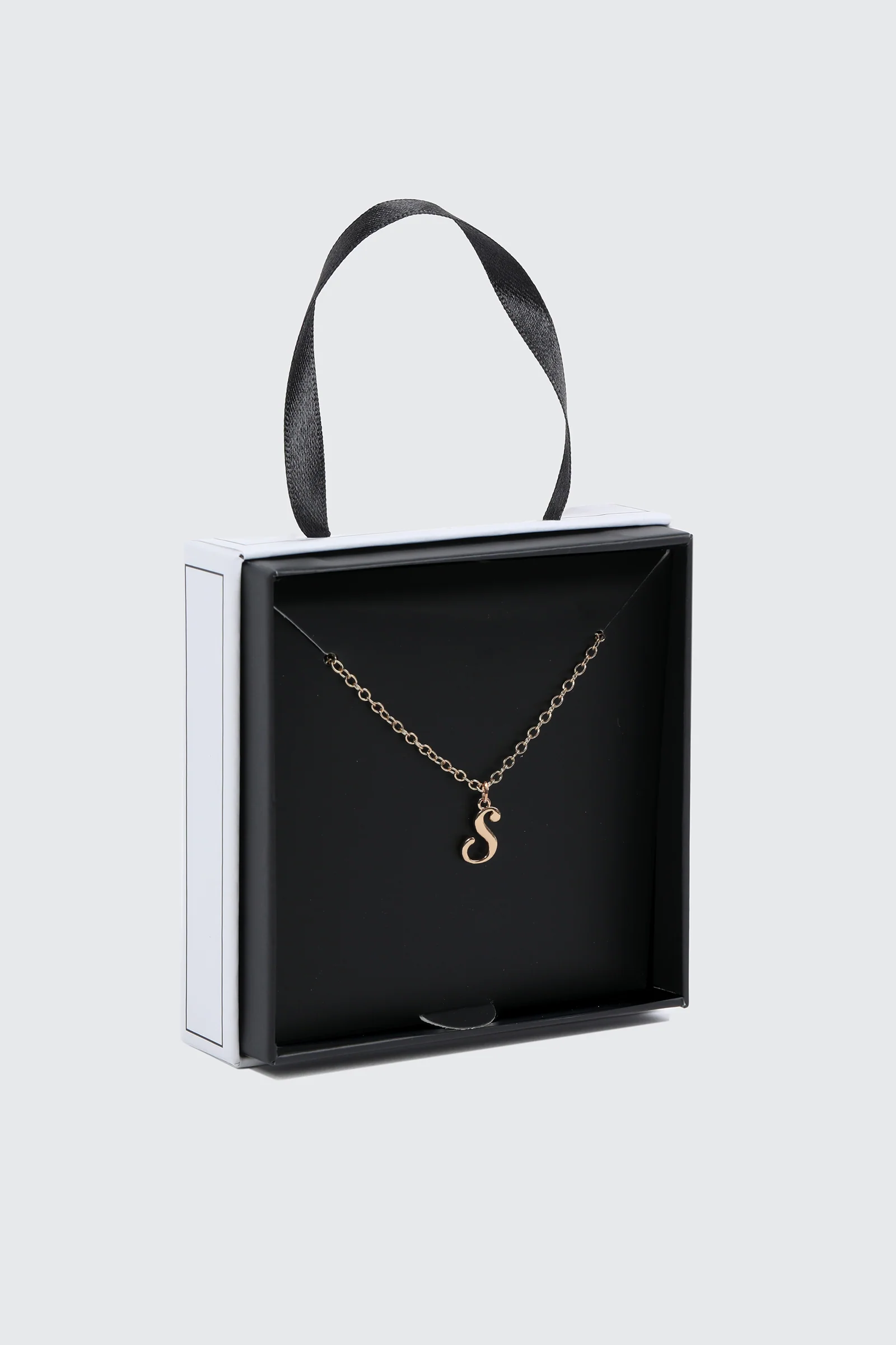 Initial S Necklace