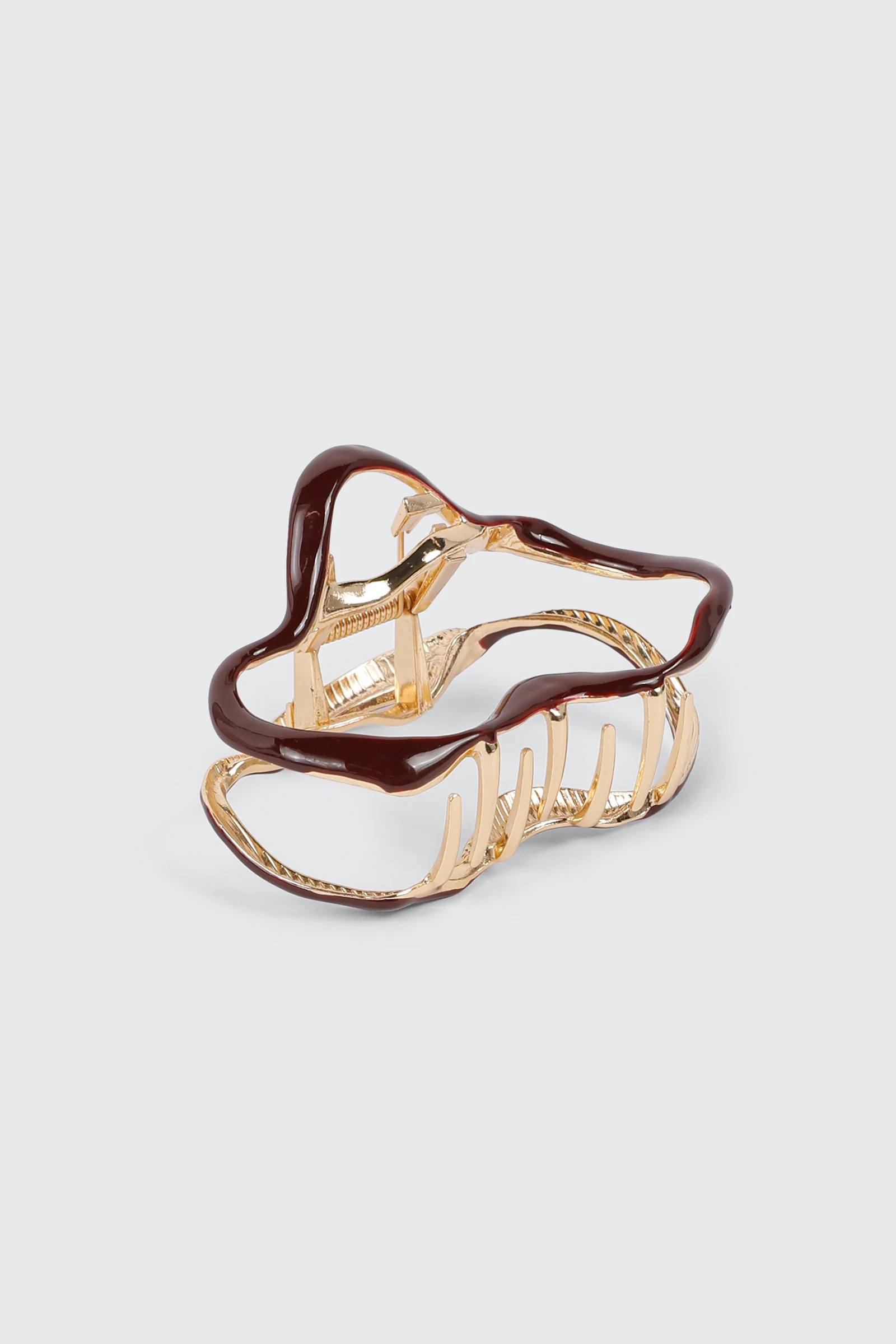 Irregular Metal Hair Claw - Image 2