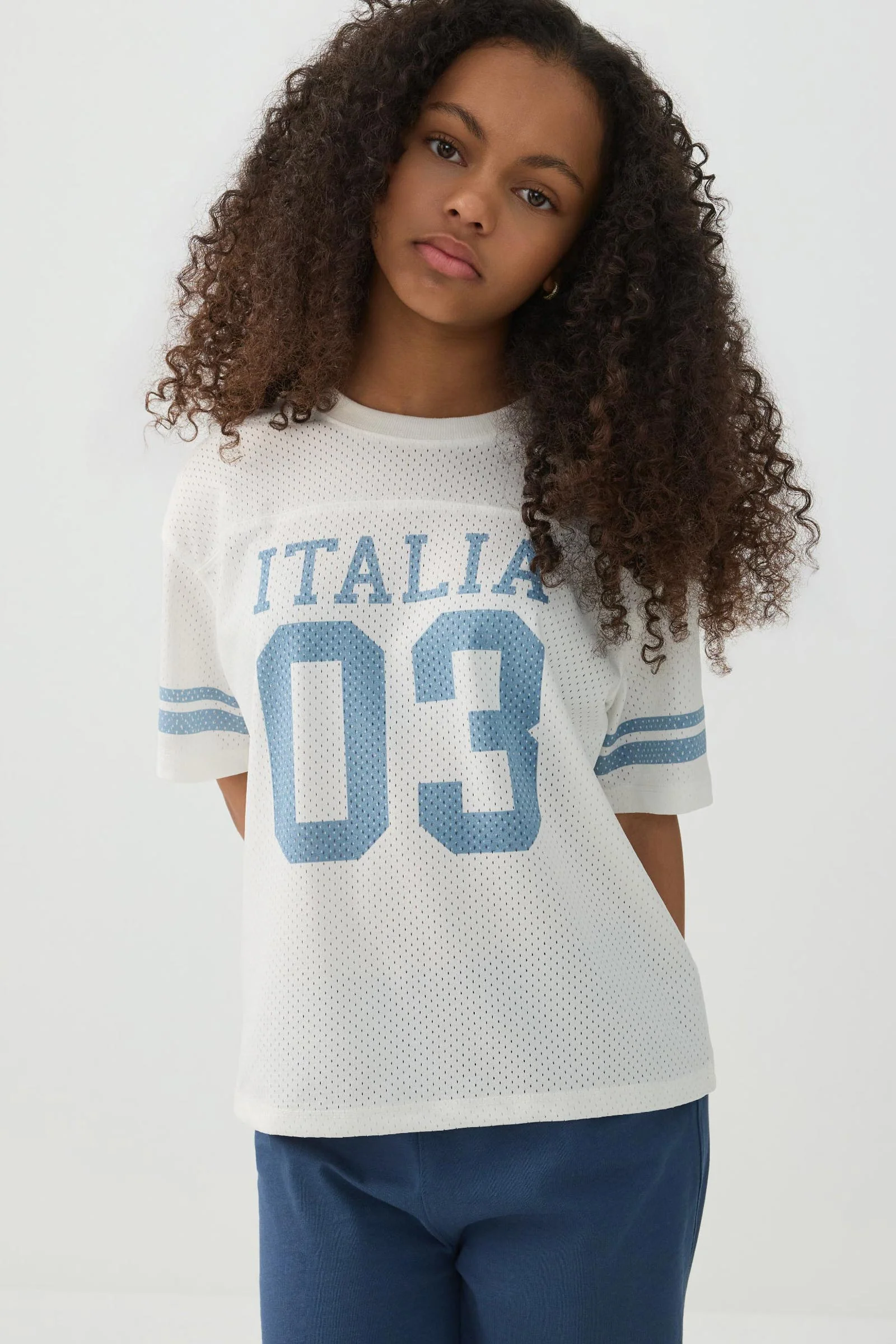 Italia Mesh Sports Jersey - Image 2