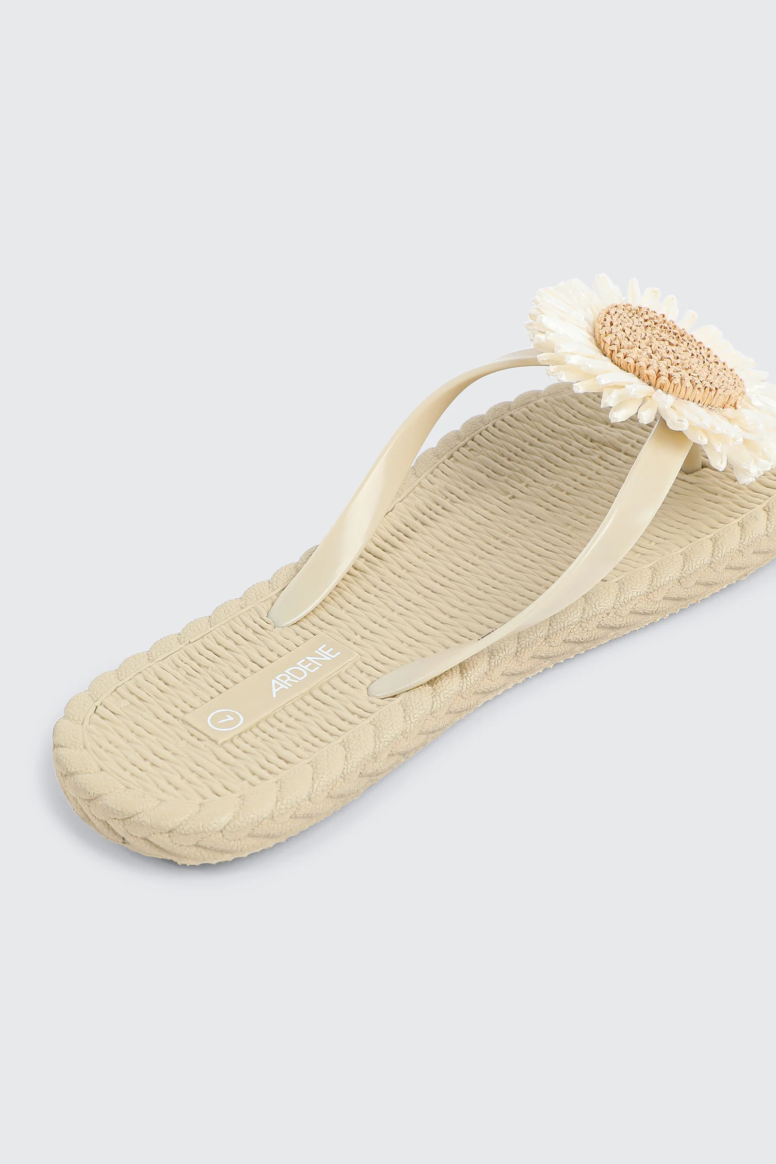 Jelly Floral Flip Flops - Image 3