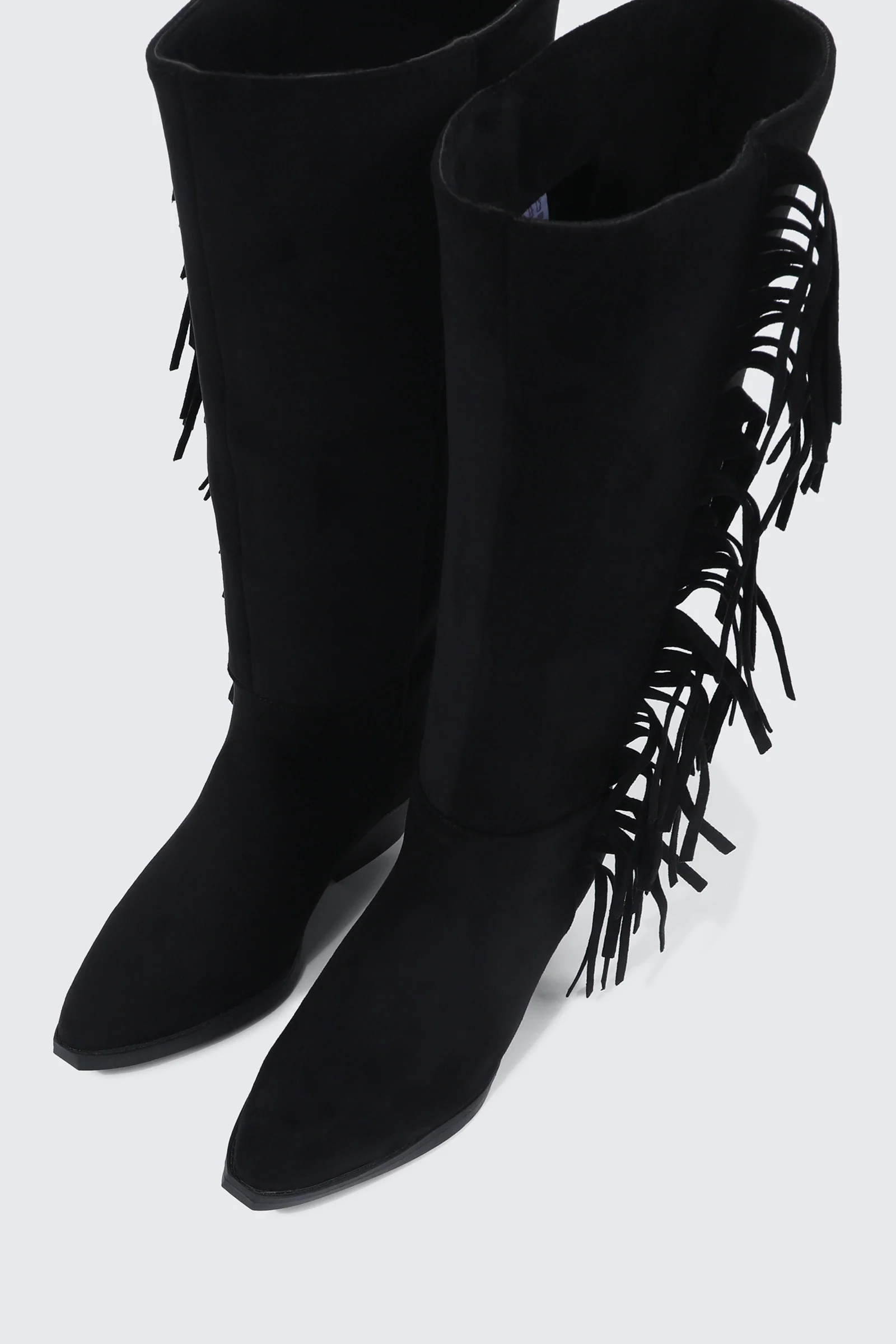 Knee High Cowboy Boots - Image 5