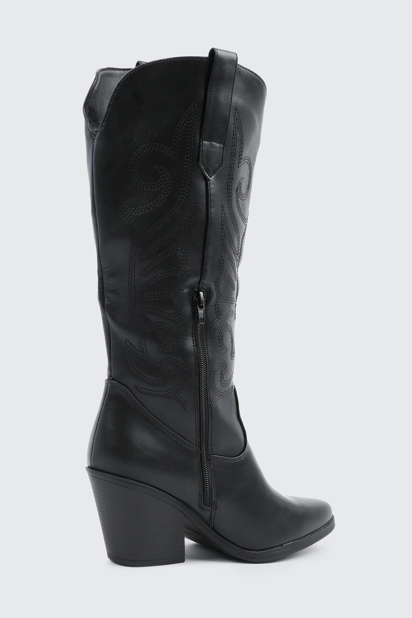 Knee High Cowboy Boots - Image 3