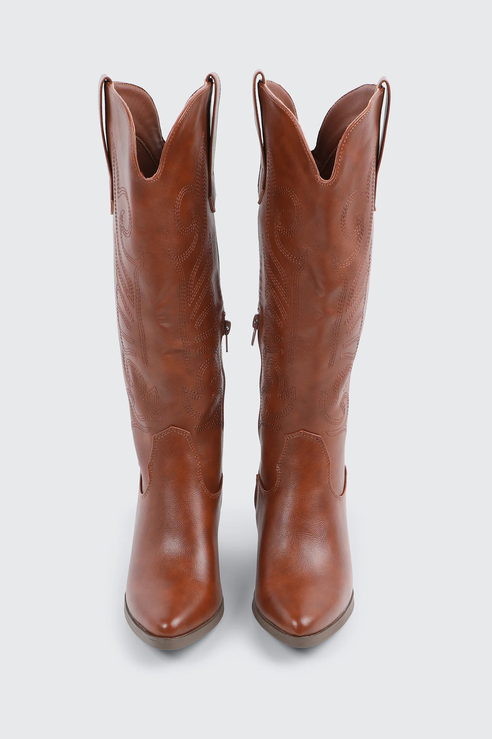 Knee High Cowboy Boots - Image 4