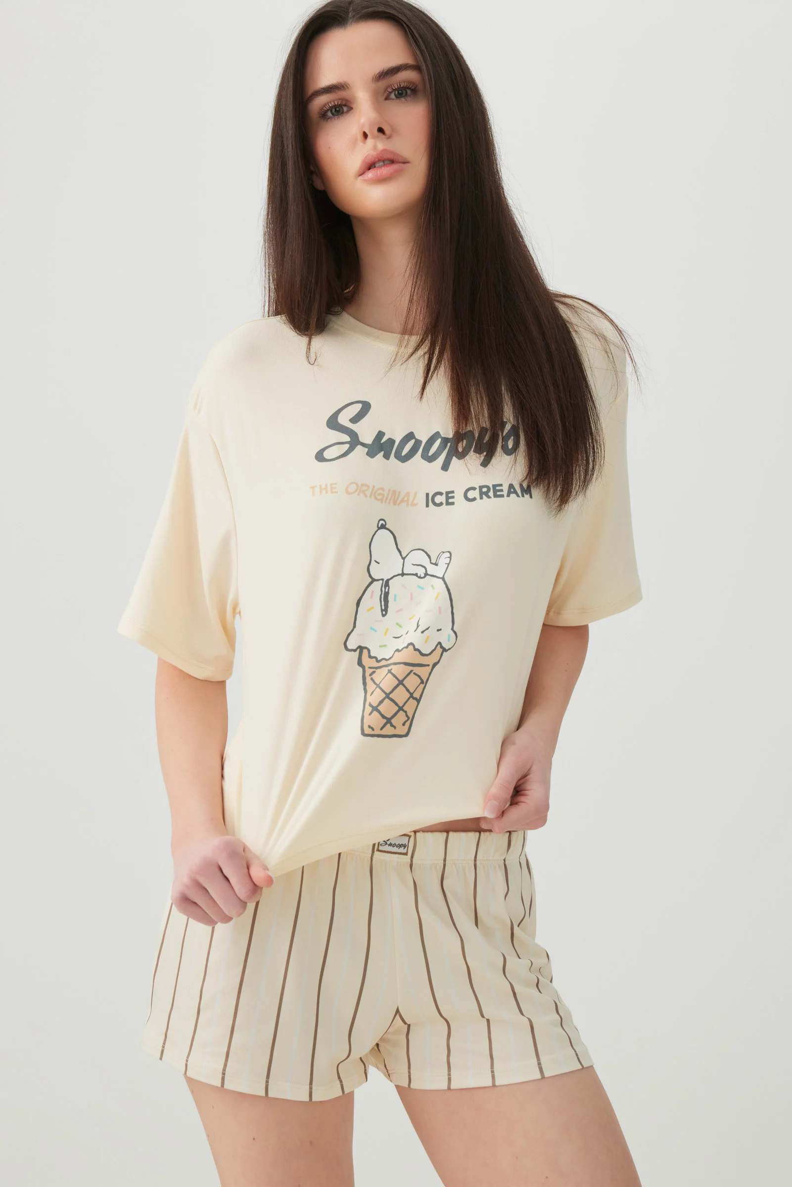 Knit Boxy Short PJ Set - Image 2