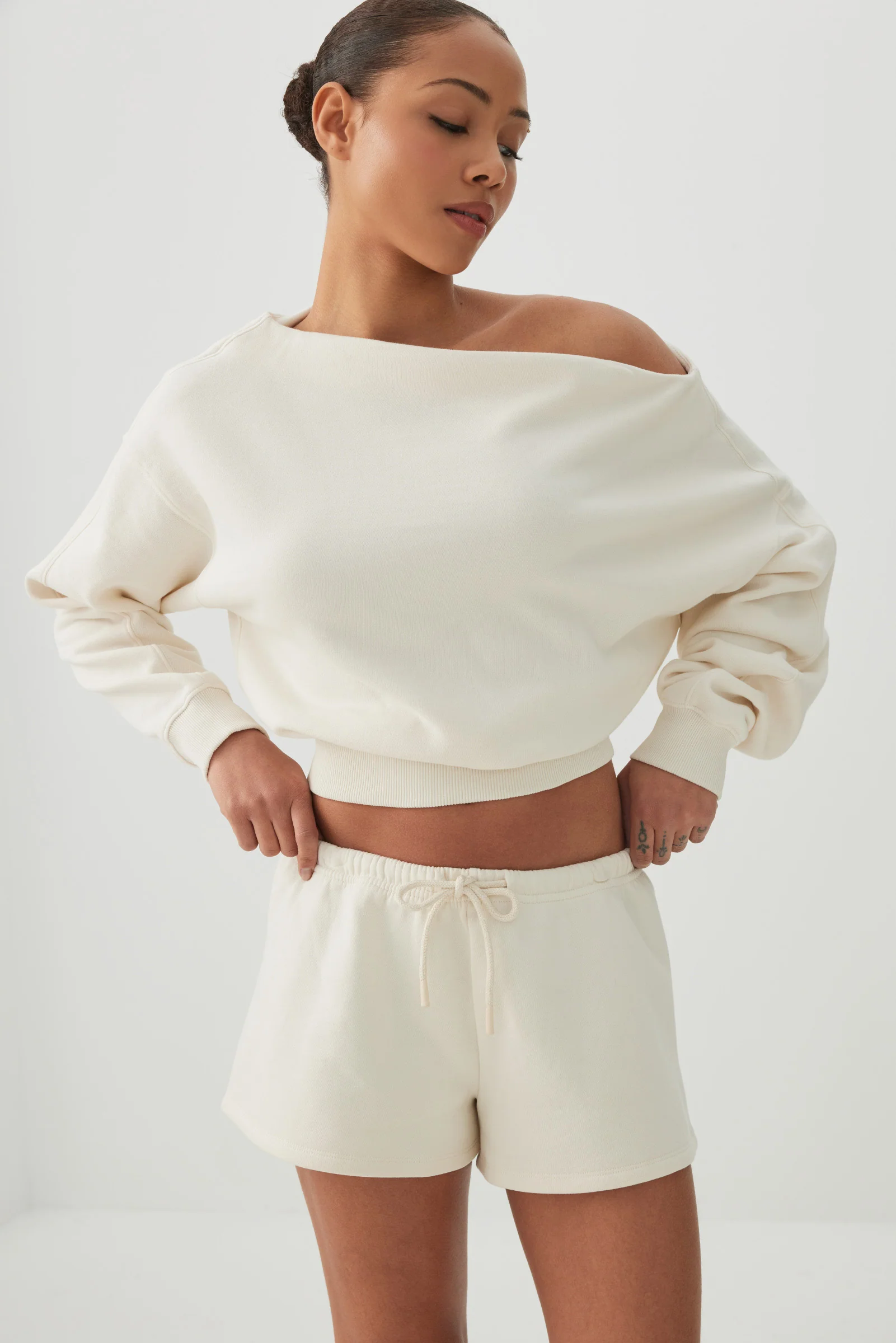 Mini Low Rise Sweatshorts - Image 2