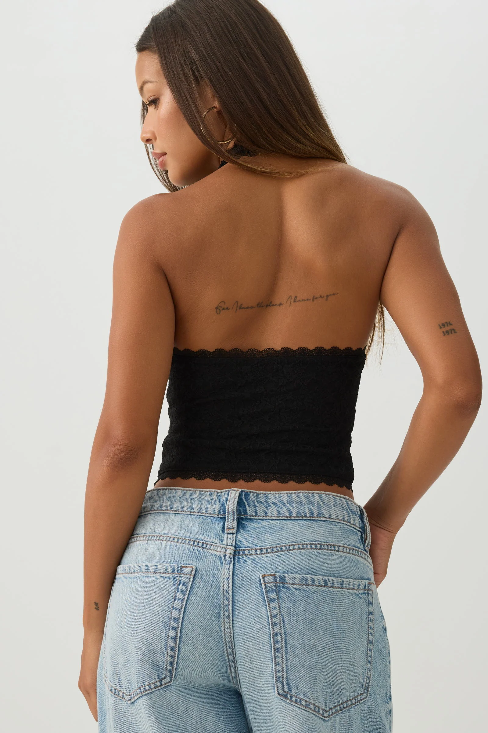 Lace Halter Tank Top - Image 4