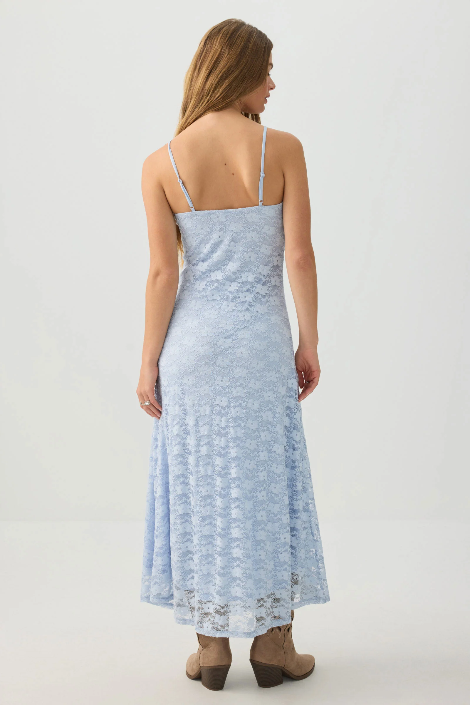 Lace Maxi Dress - Image 4