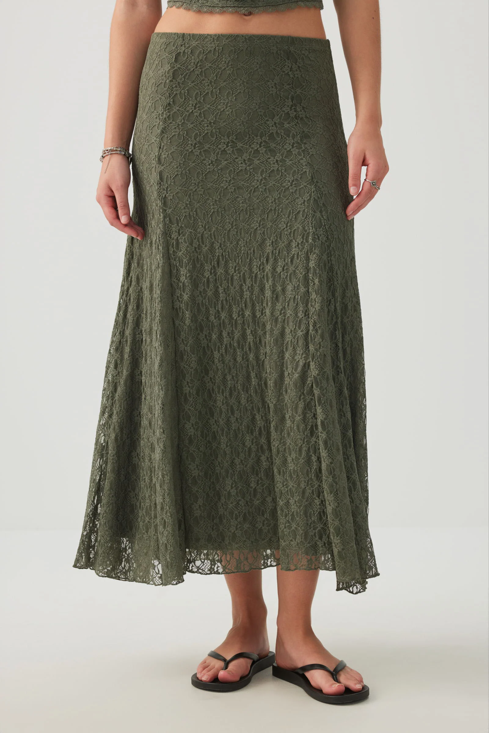Lace Maxi Skirt - Image 2