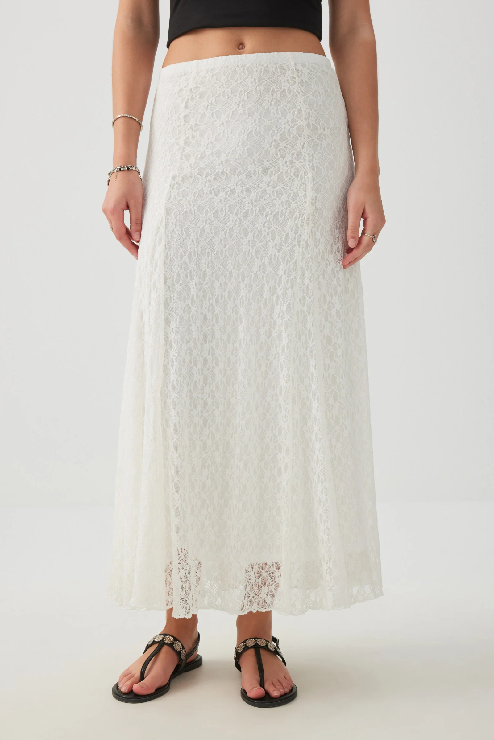 Lace Maxi Skirt - Image 2