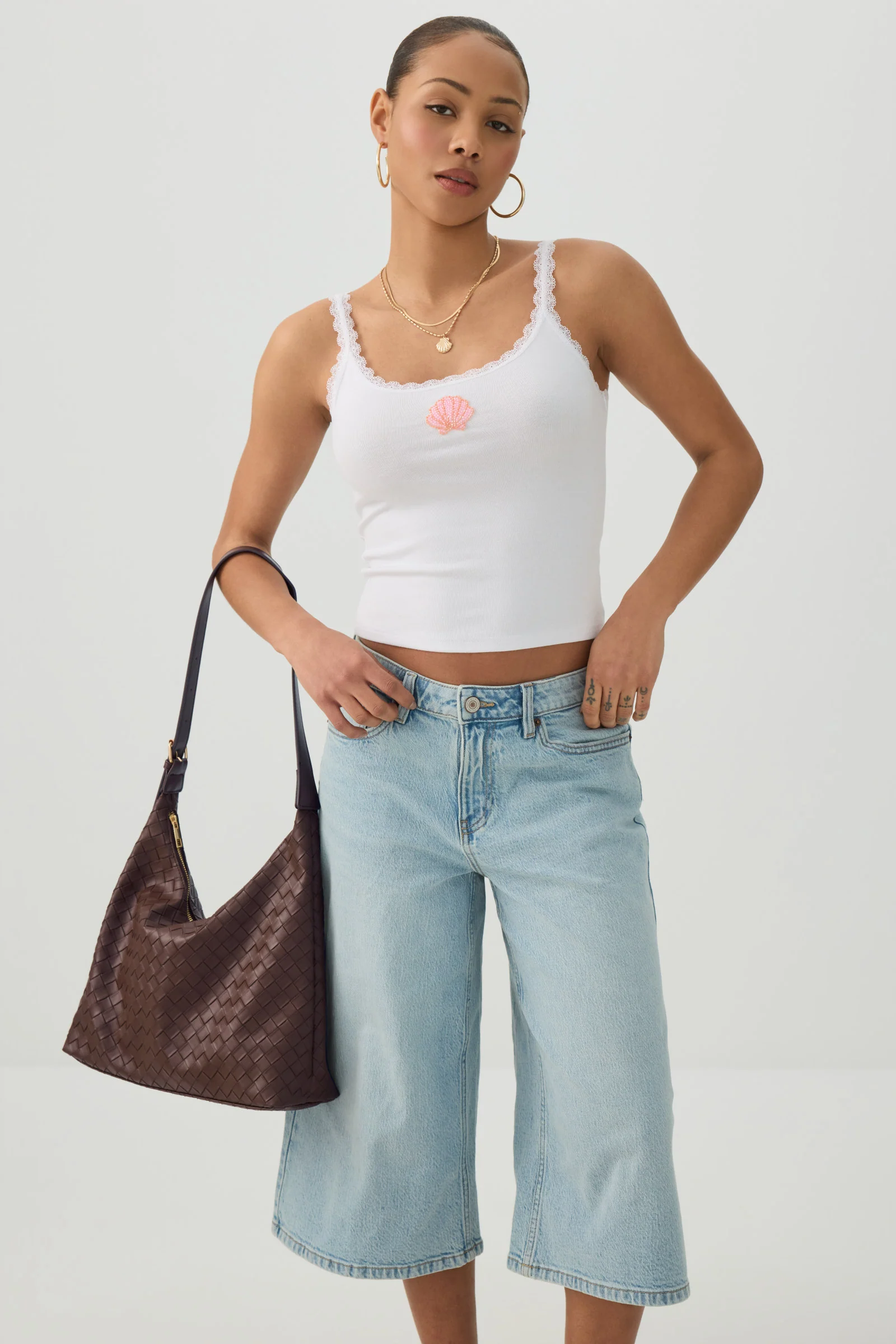 Large boho Shoulder Bag - Image 4