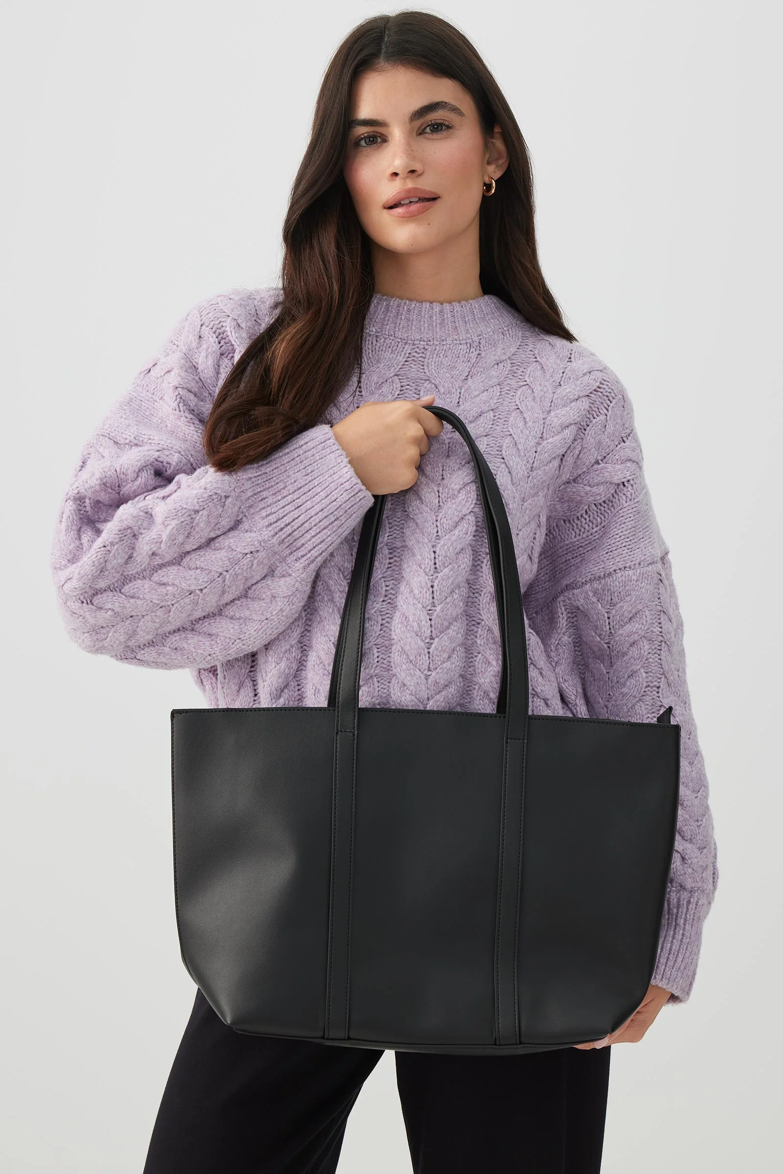 Large Structured Tote Bag - Image 5