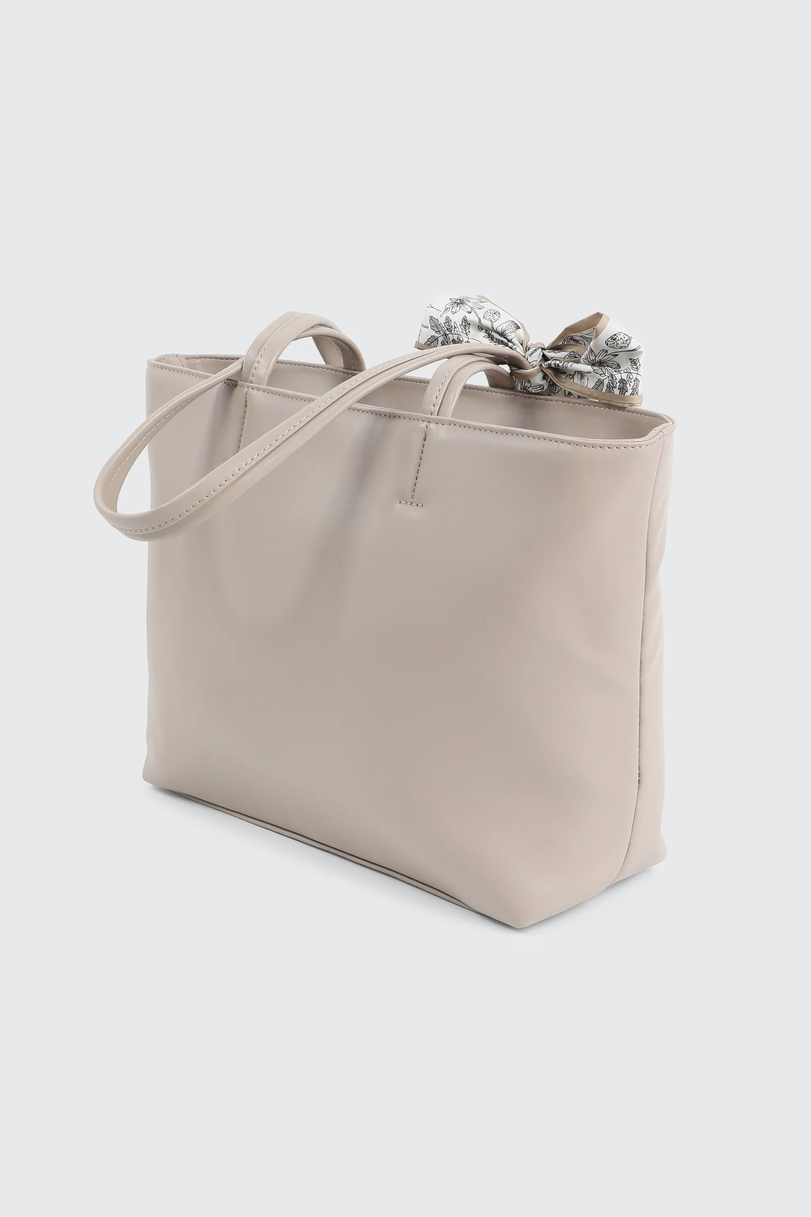 Large Tote with Scarf - Image 2