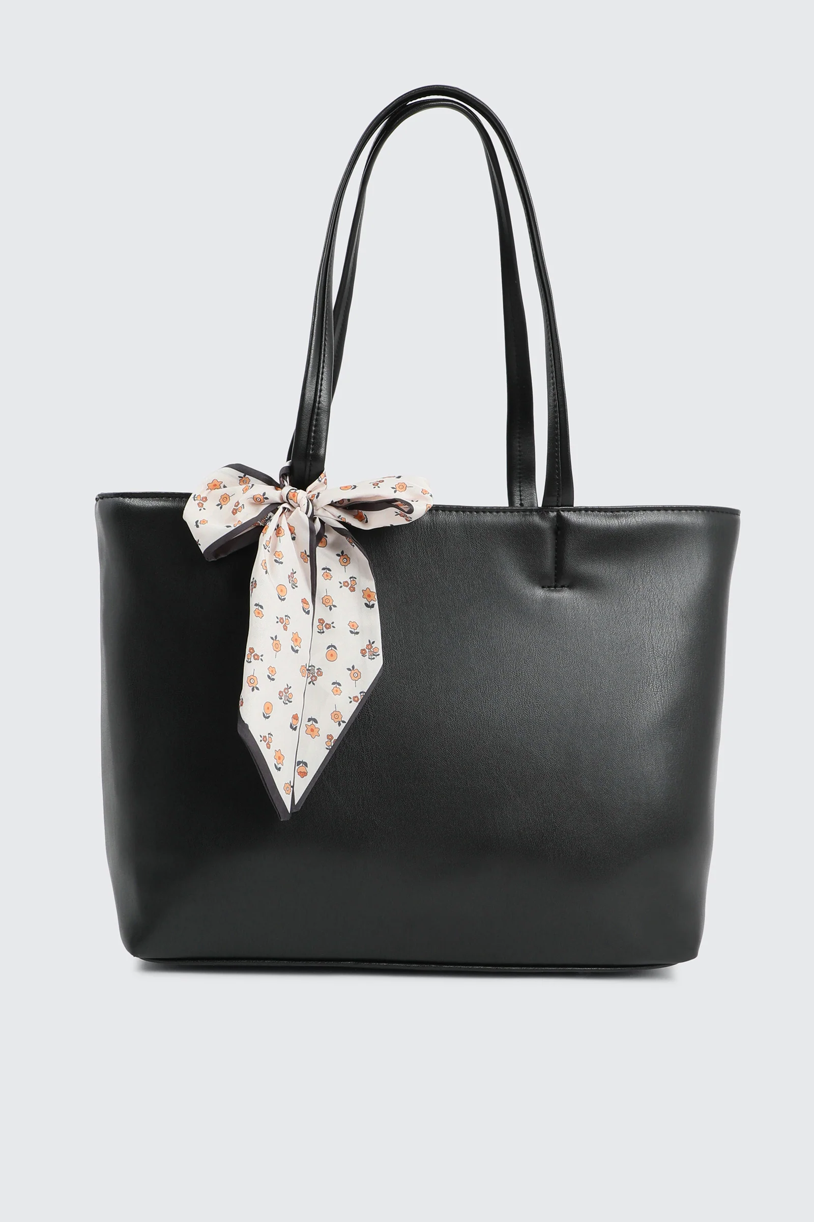 Large Tote with Scarf