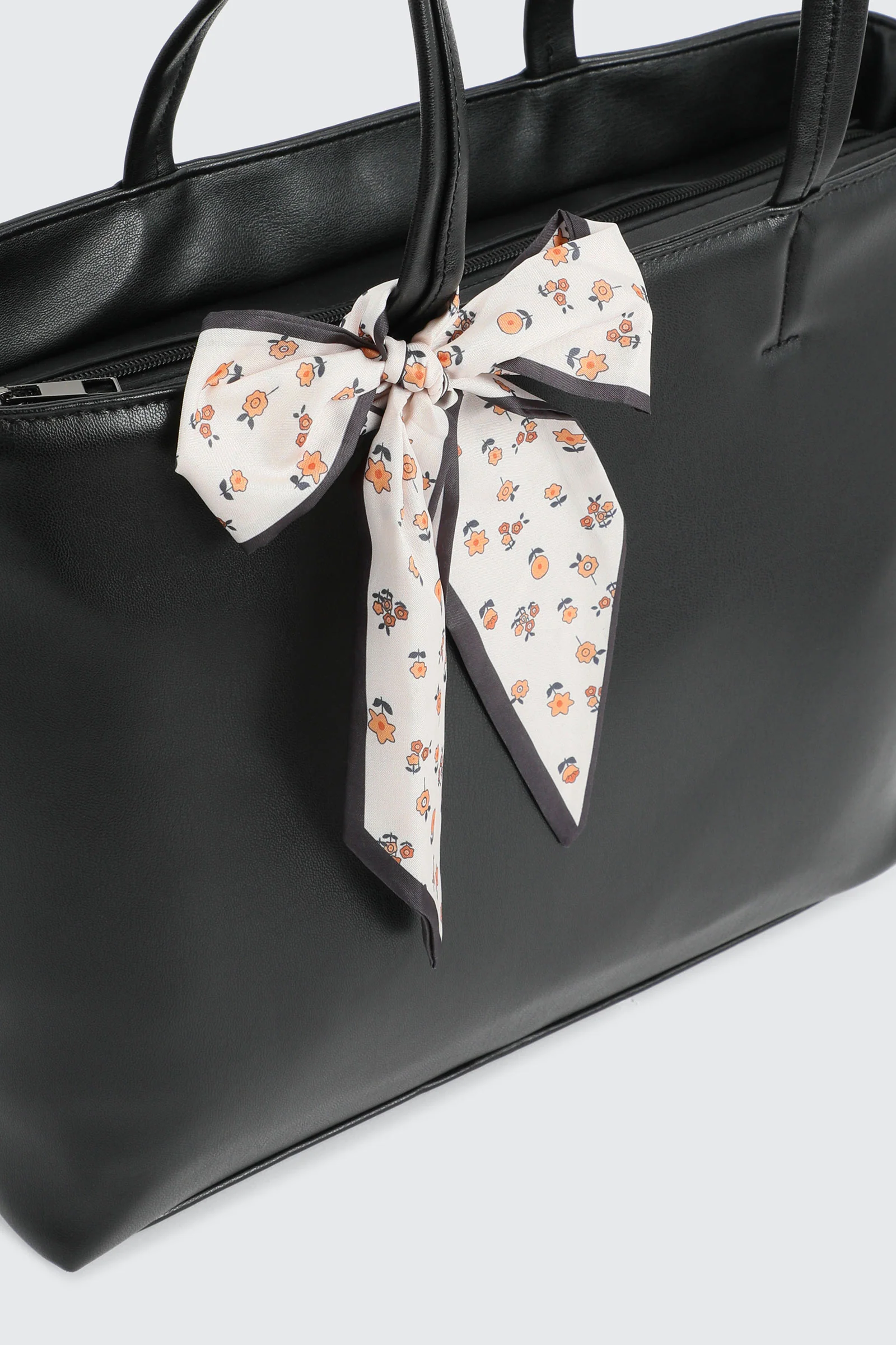 Large Tote with Scarf - Image 3