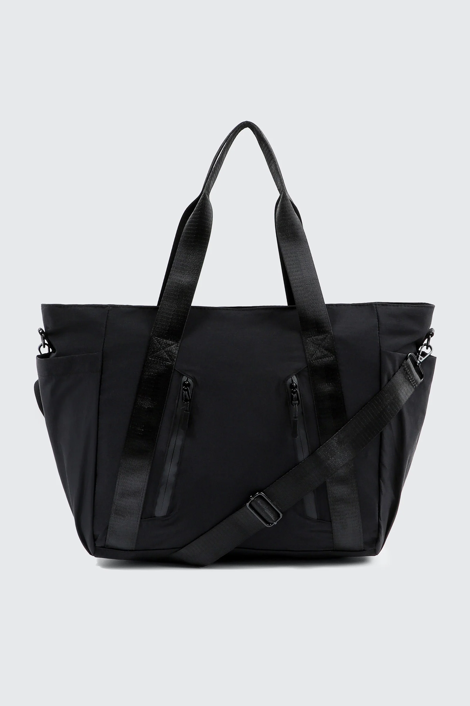 Large Zip Tote with Strap