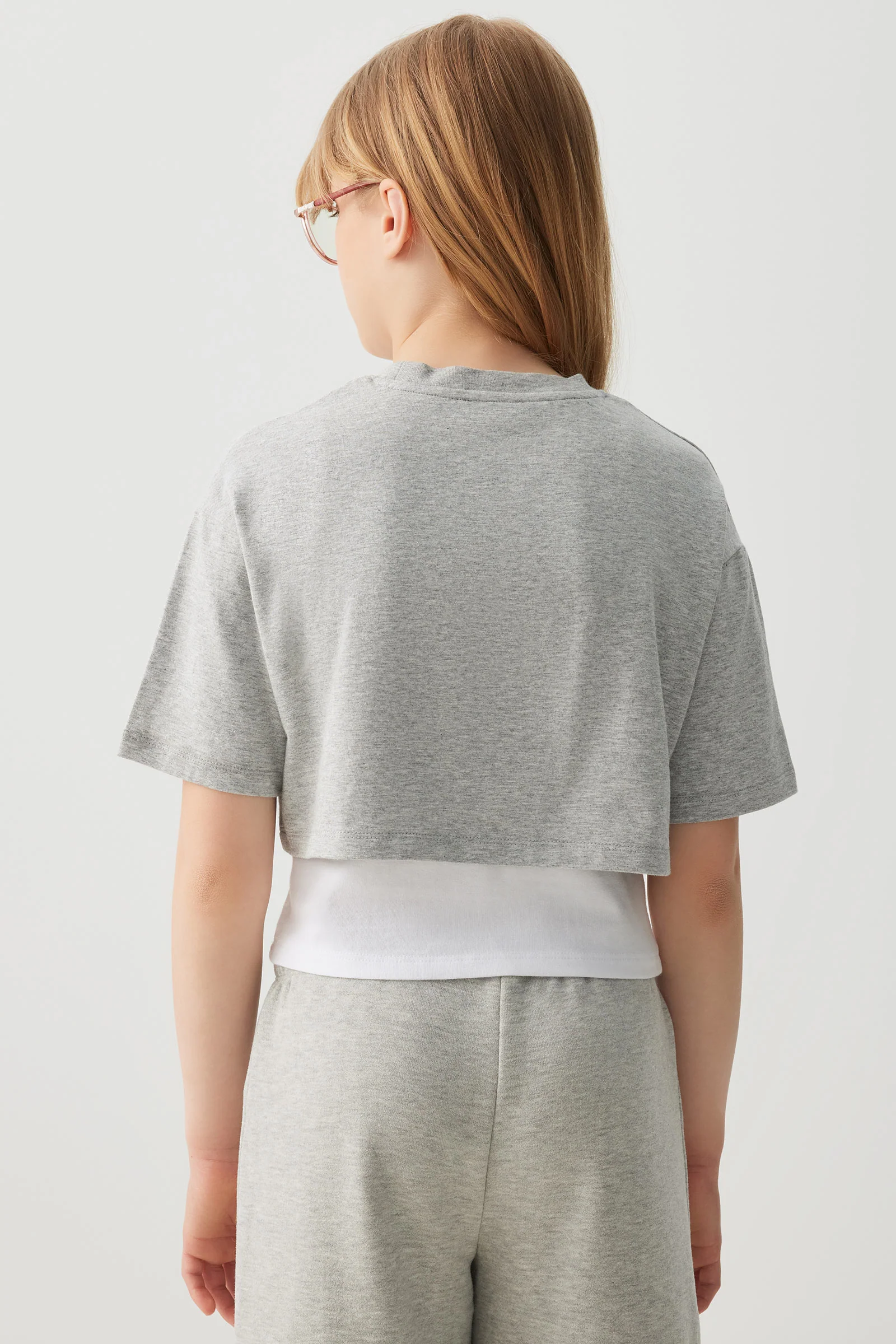 Layered Graphic Boxy T-Shirt - Image 4