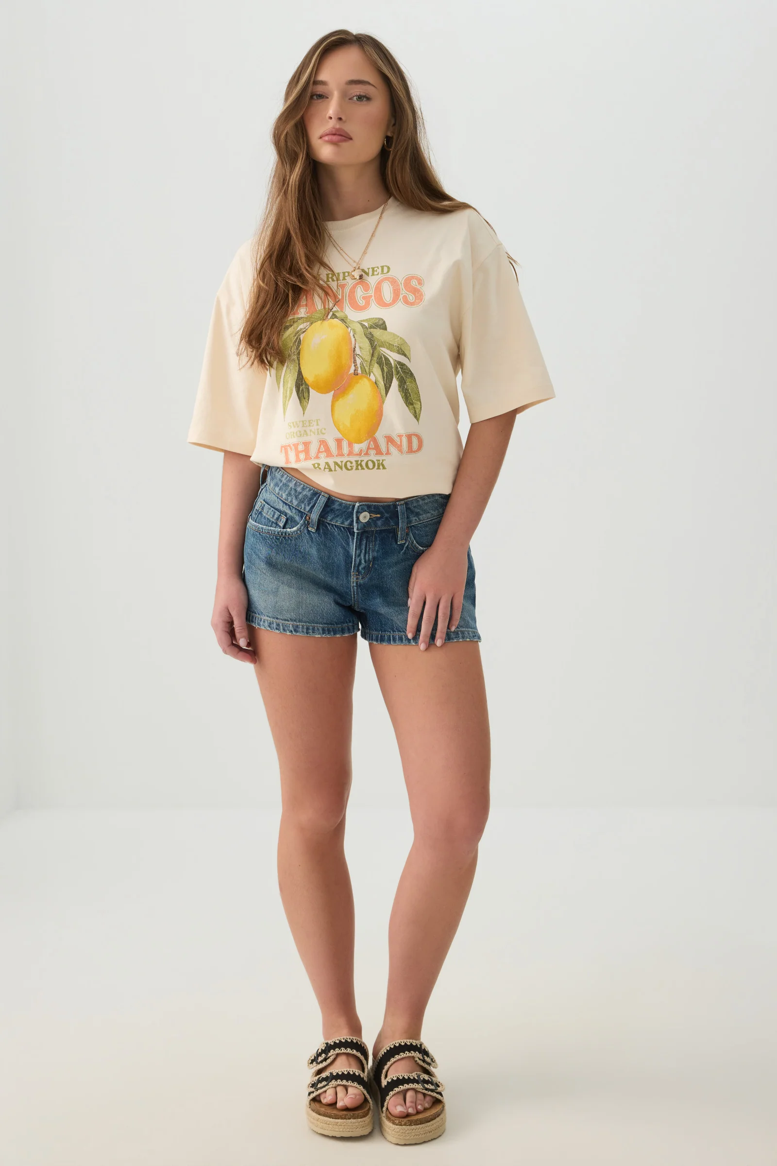 Long Oversized Graphic T-Shirt - Image 2