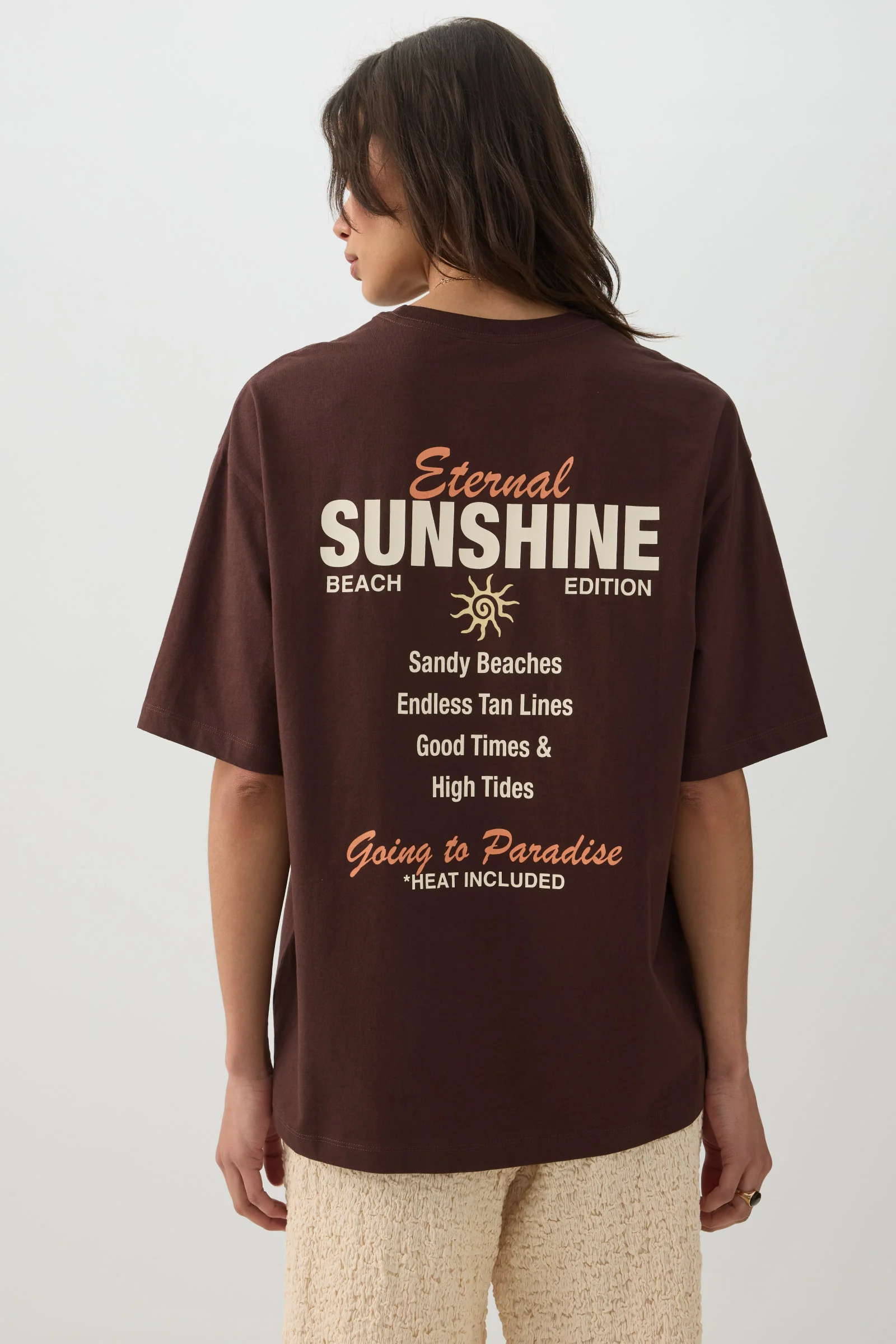 Long Oversized Graphic T-Shirt - Image 4