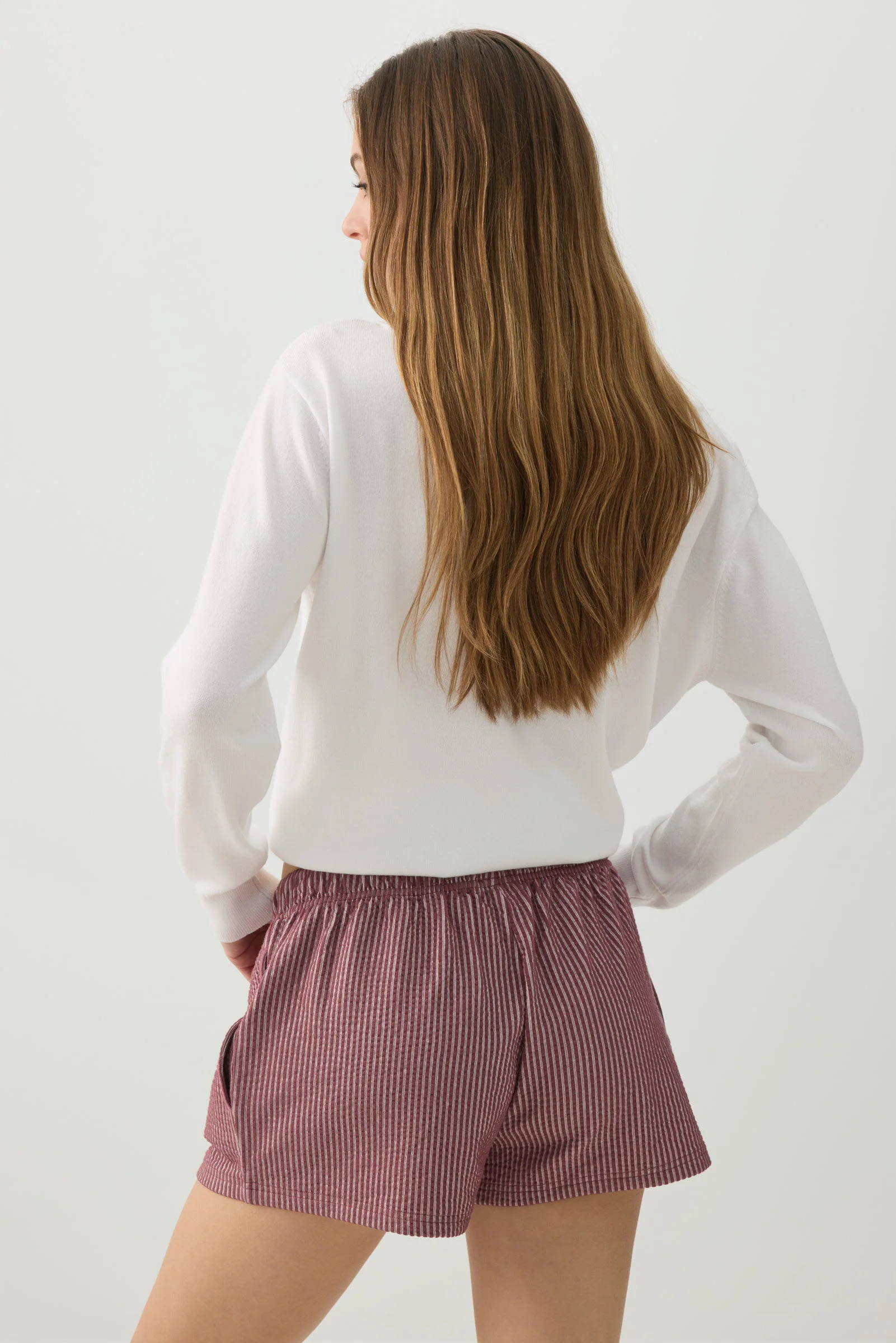 Low Rise Flowy Shorts - Image 4