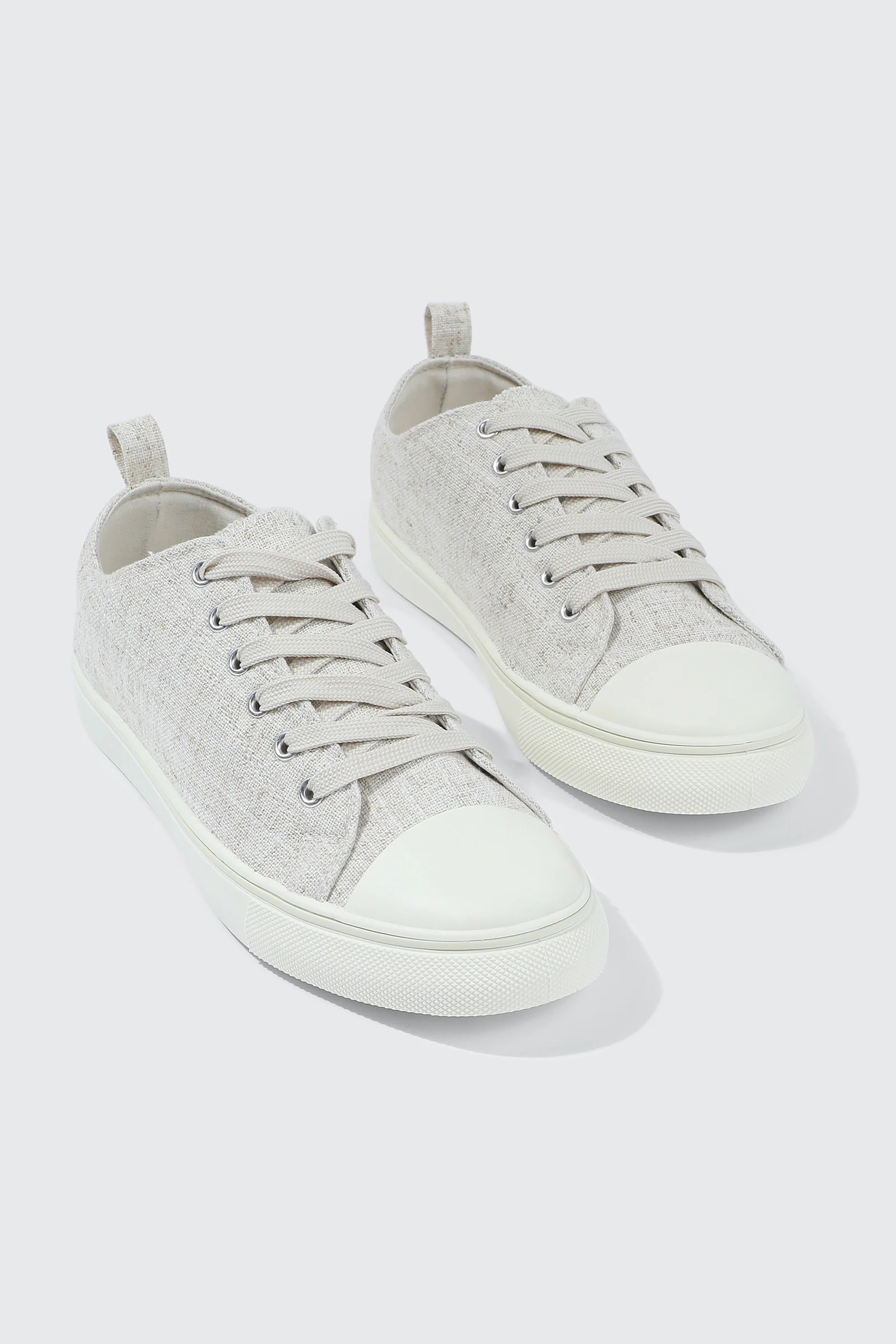 Low Top Canvas Sneakers - Image 2