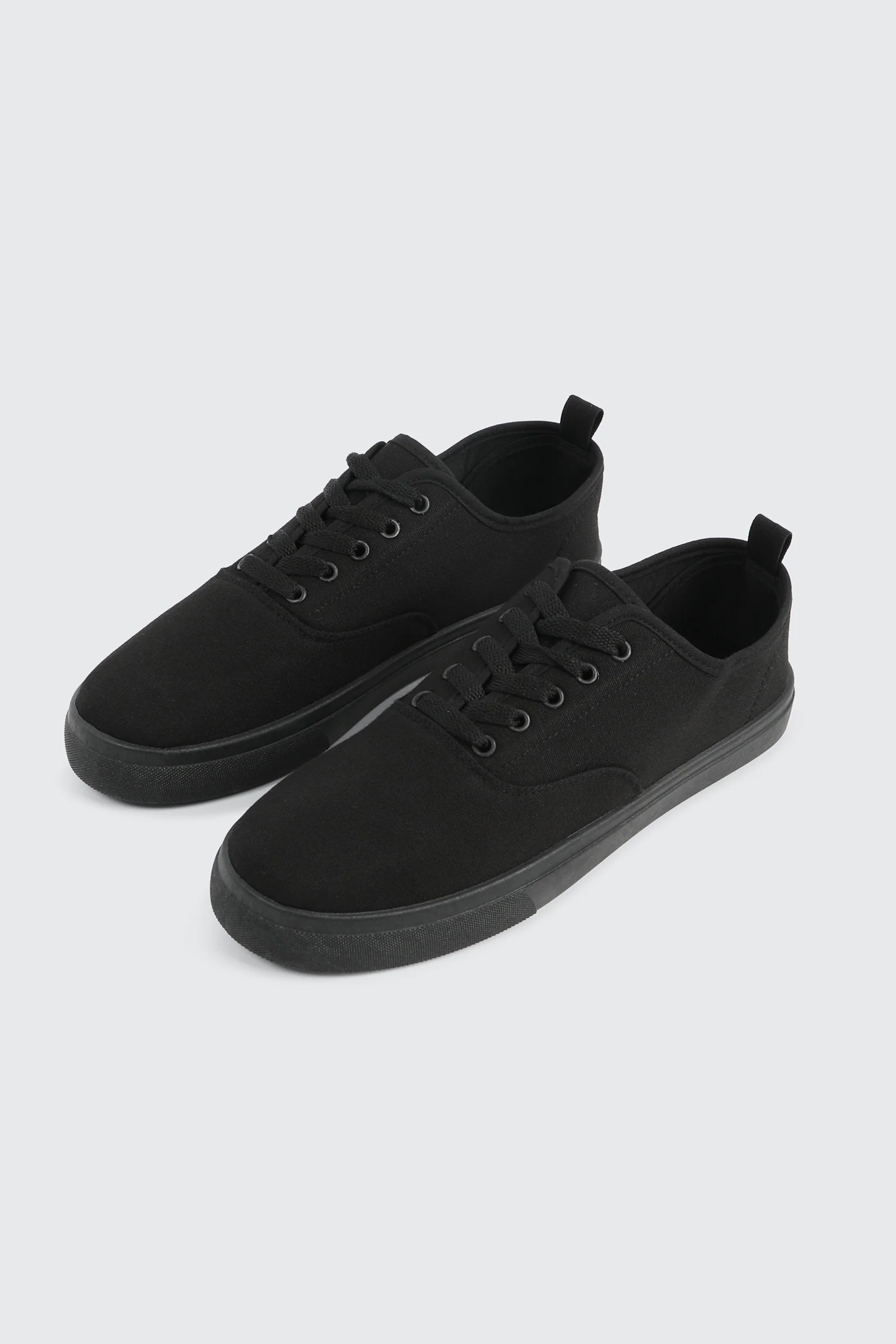 Low Top Canvas Sneakers - Image 2