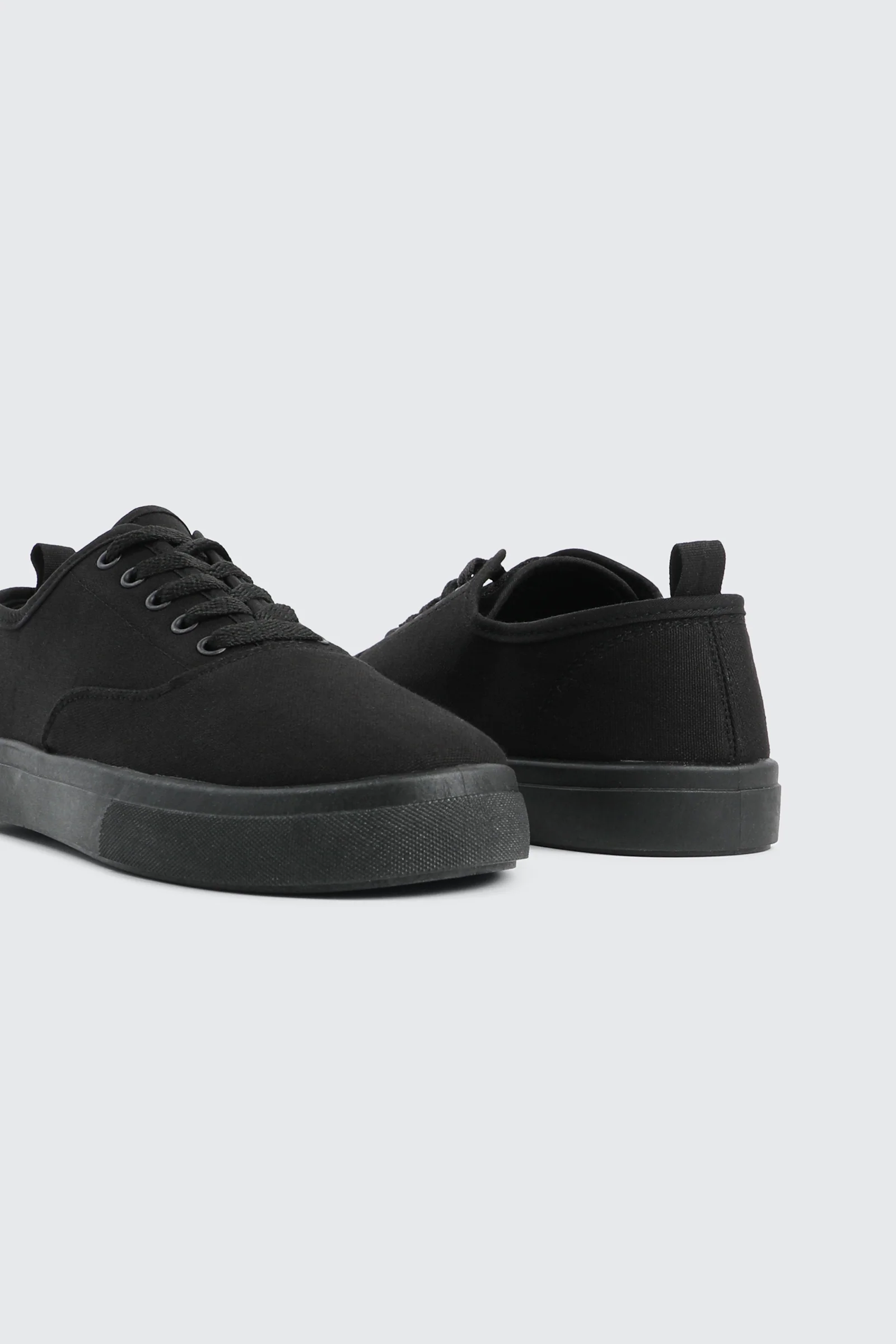Low Top Canvas Sneakers - Image 3