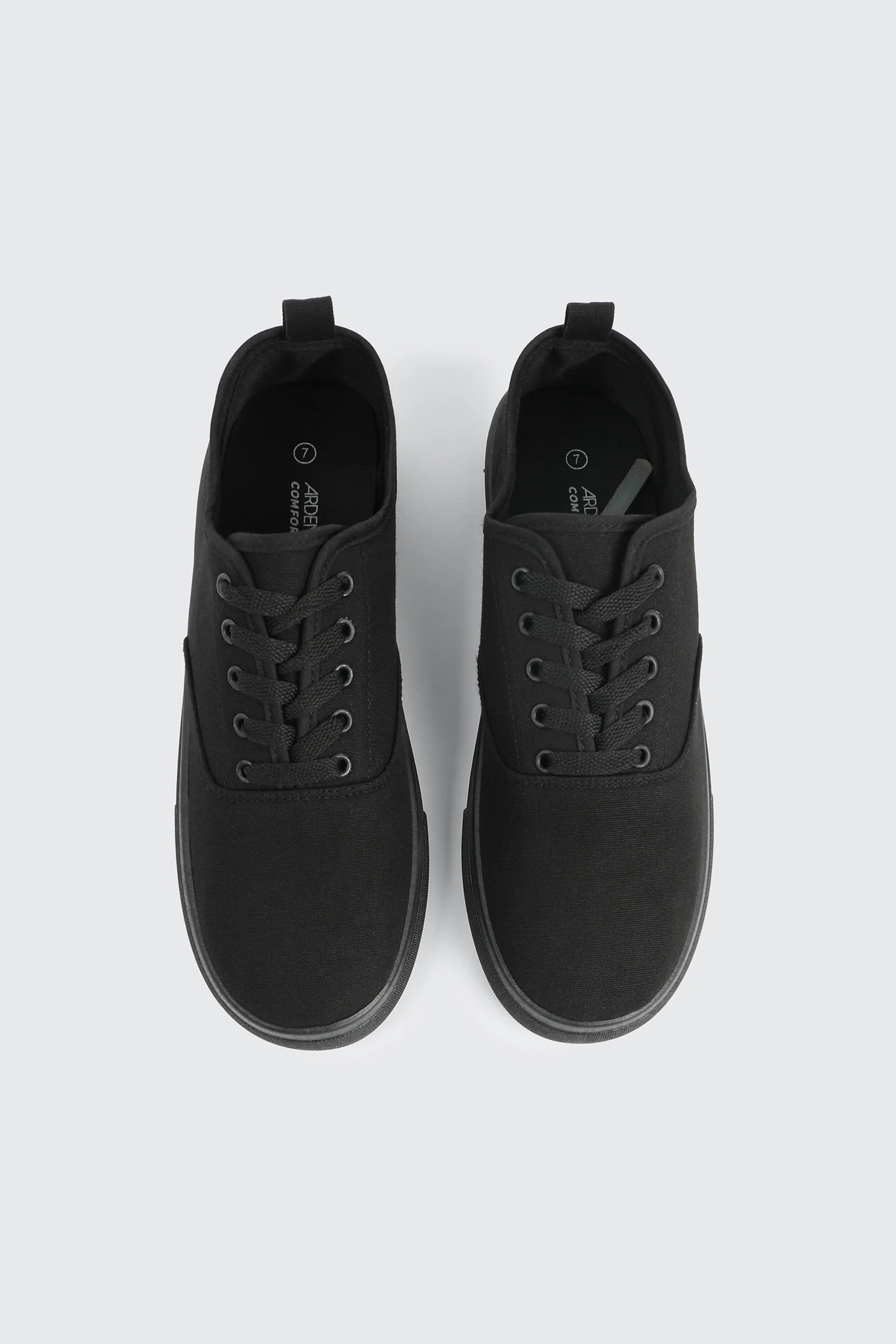 Low Top Canvas Sneakers - Image 4