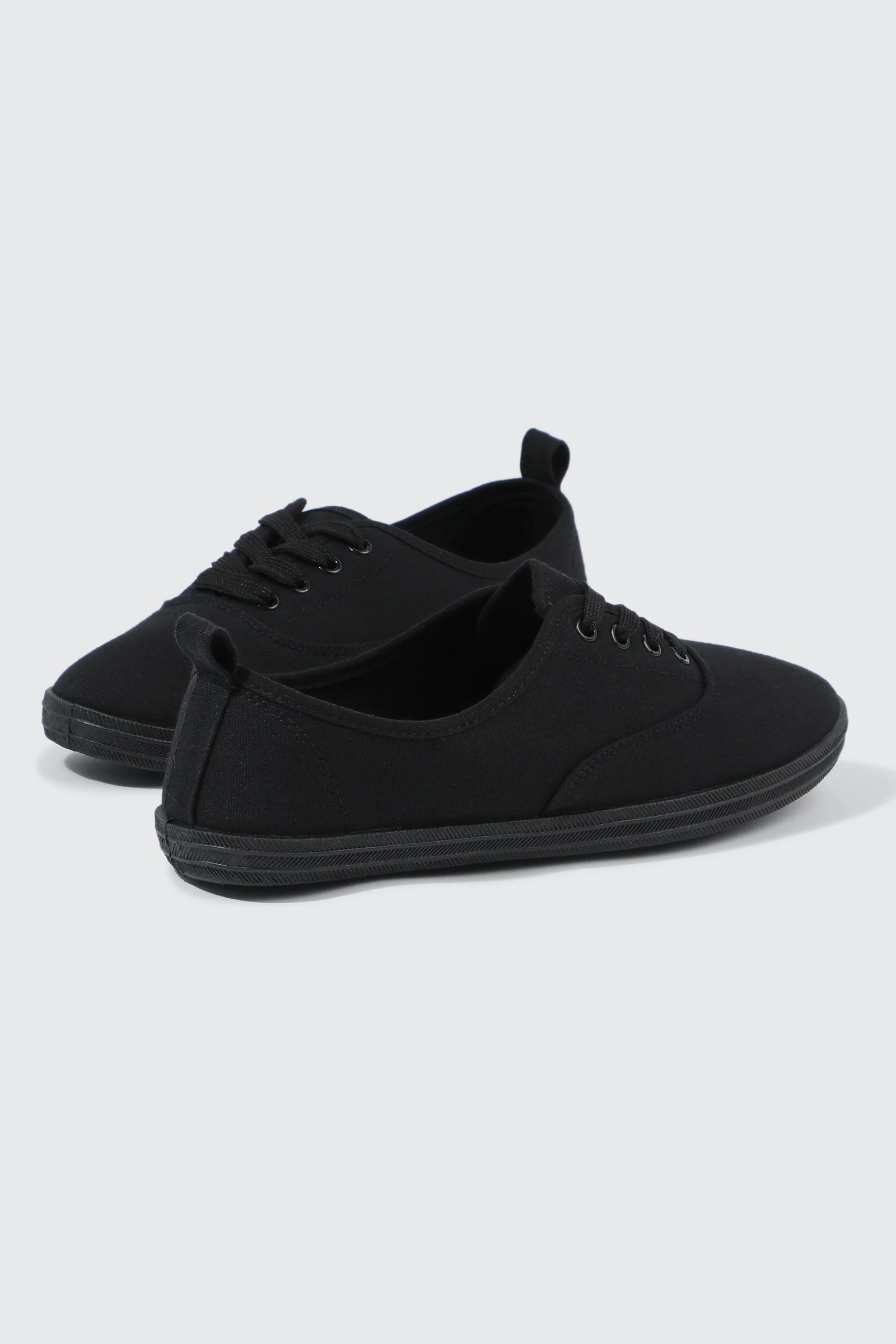 Low Top Canvas Sneakers - Image 3