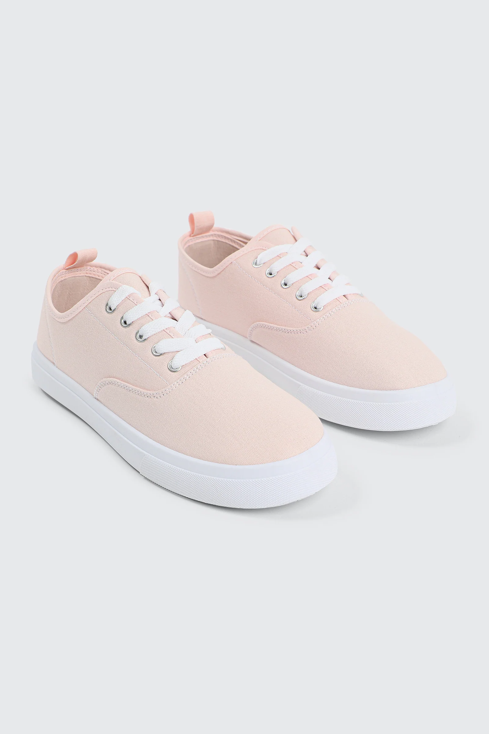 Low Top Canvas Sneakers - Image 2