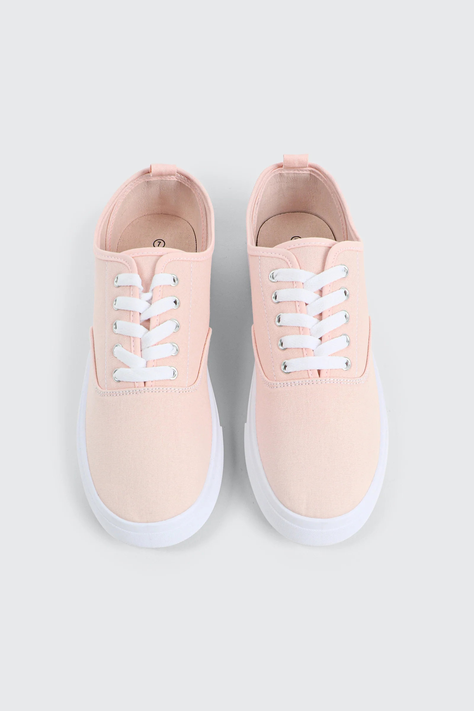 Low Top Canvas Sneakers - Image 4